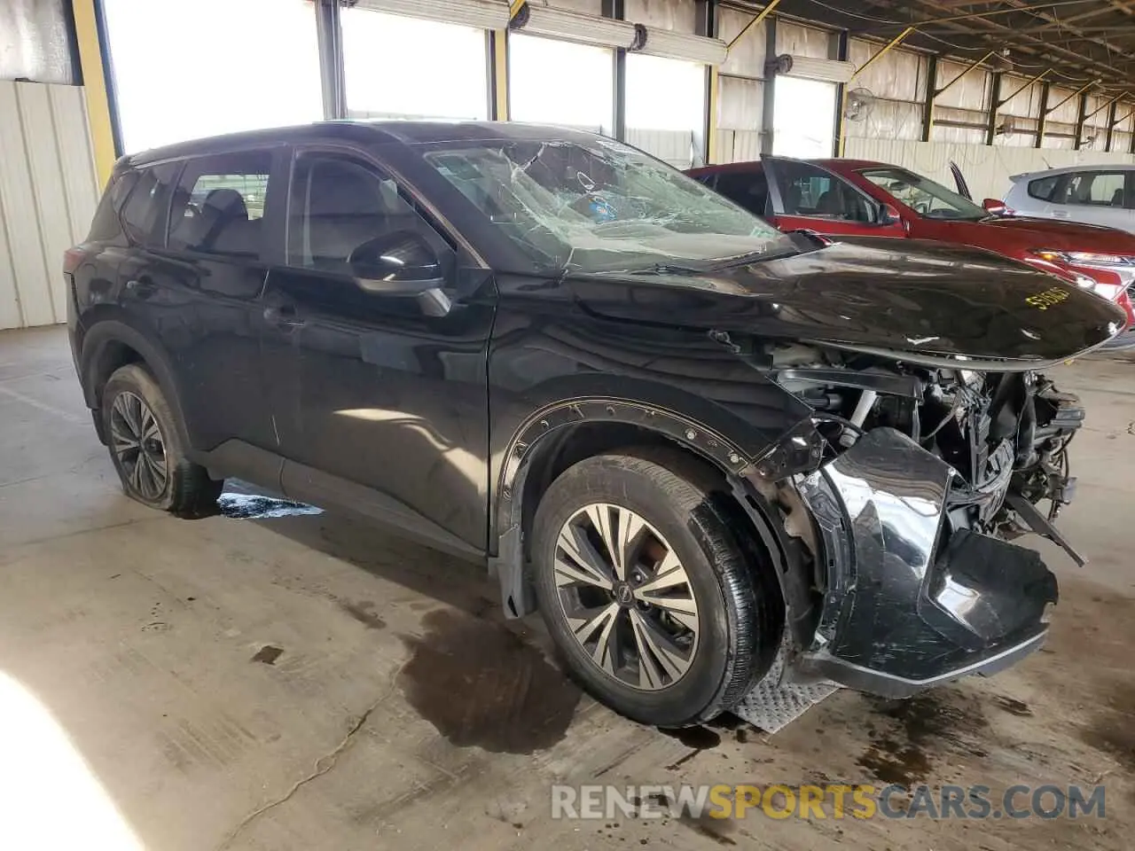 4 Photograph of a damaged car 5N1BT3BA6PC766682 NISSAN ROGUE 2023