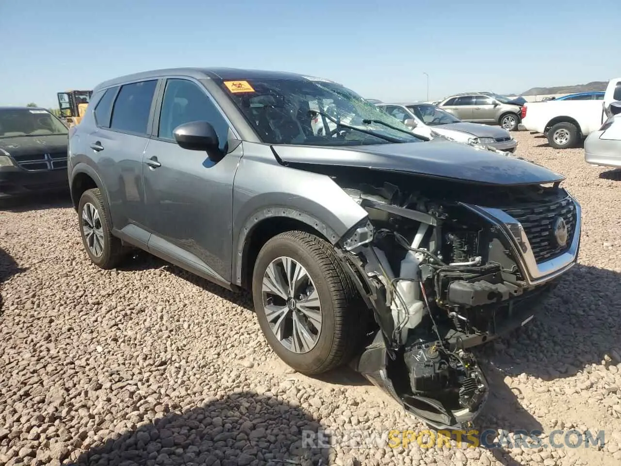 4 Photograph of a damaged car 5N1BT3BA6PC850436 NISSAN ROGUE 2023