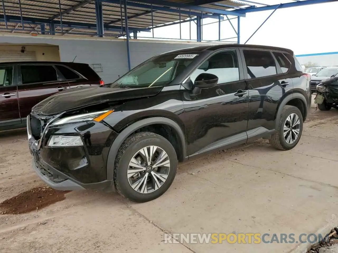1 Photograph of a damaged car 5N1BT3BA6PC851392 NISSAN ROGUE 2023