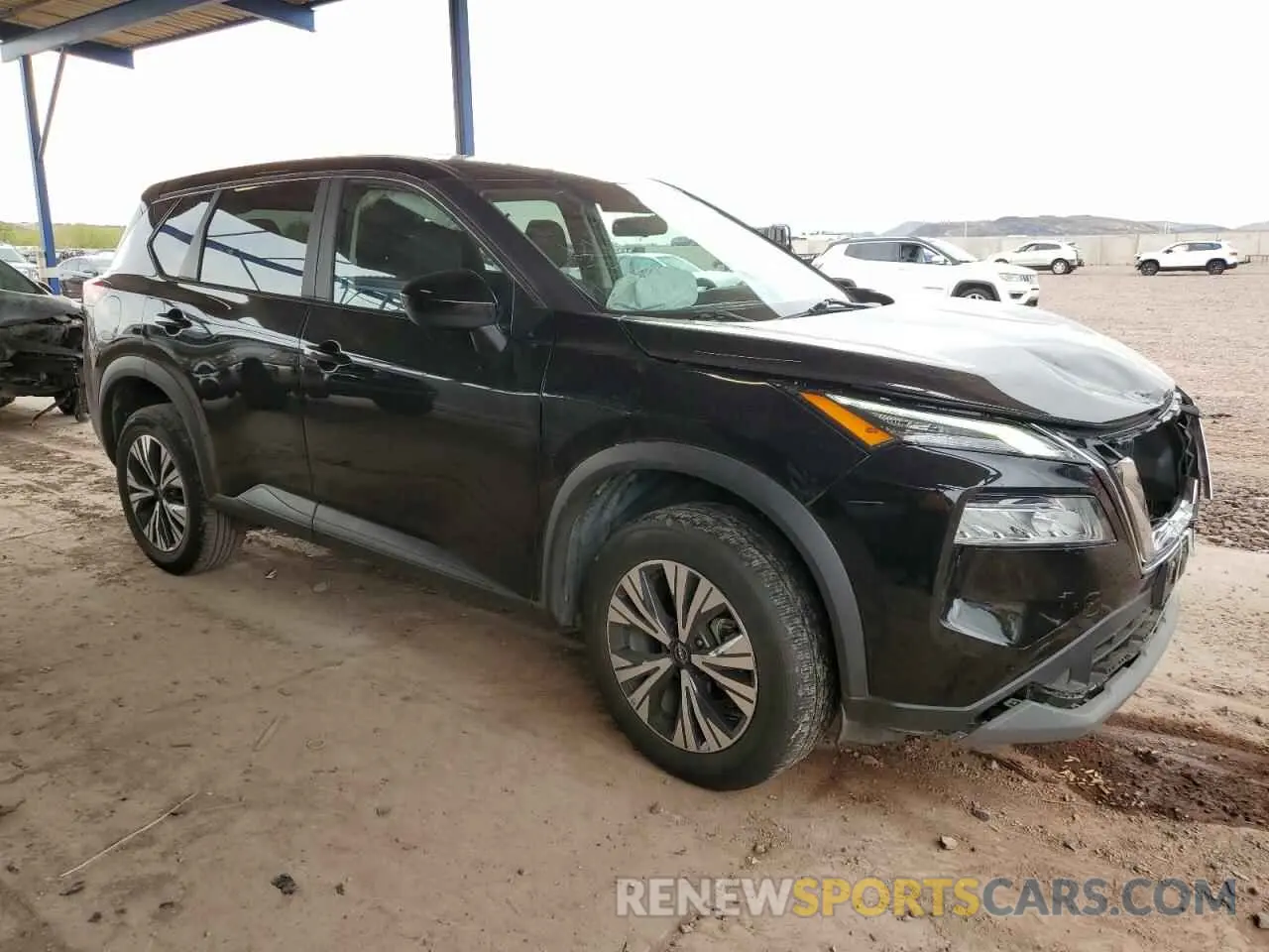 4 Photograph of a damaged car 5N1BT3BA6PC851392 NISSAN ROGUE 2023