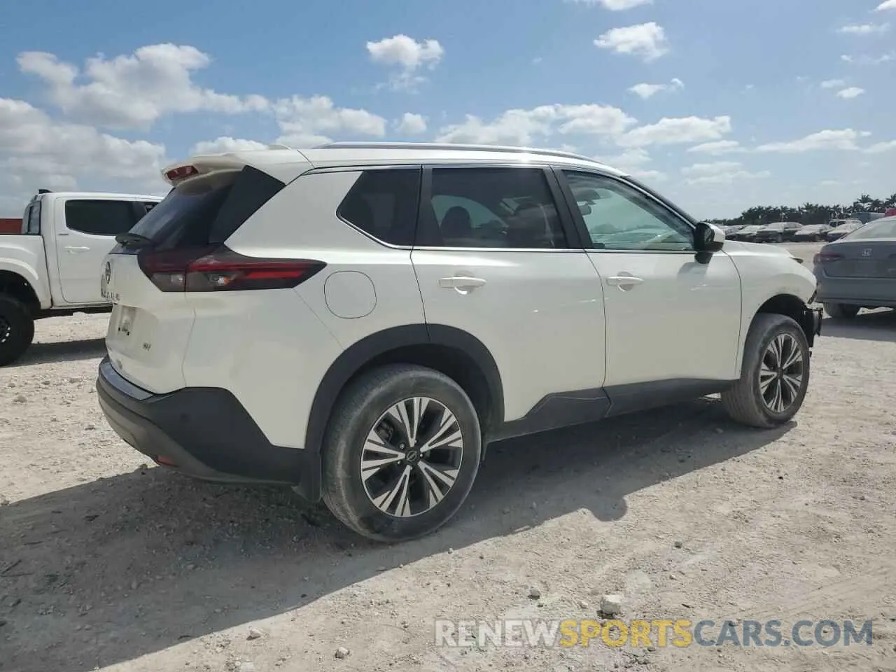 3 Photograph of a damaged car 5N1BT3BA6PC876504 NISSAN ROGUE 2023