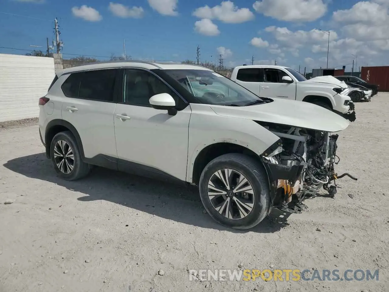 4 Photograph of a damaged car 5N1BT3BA6PC876504 NISSAN ROGUE 2023