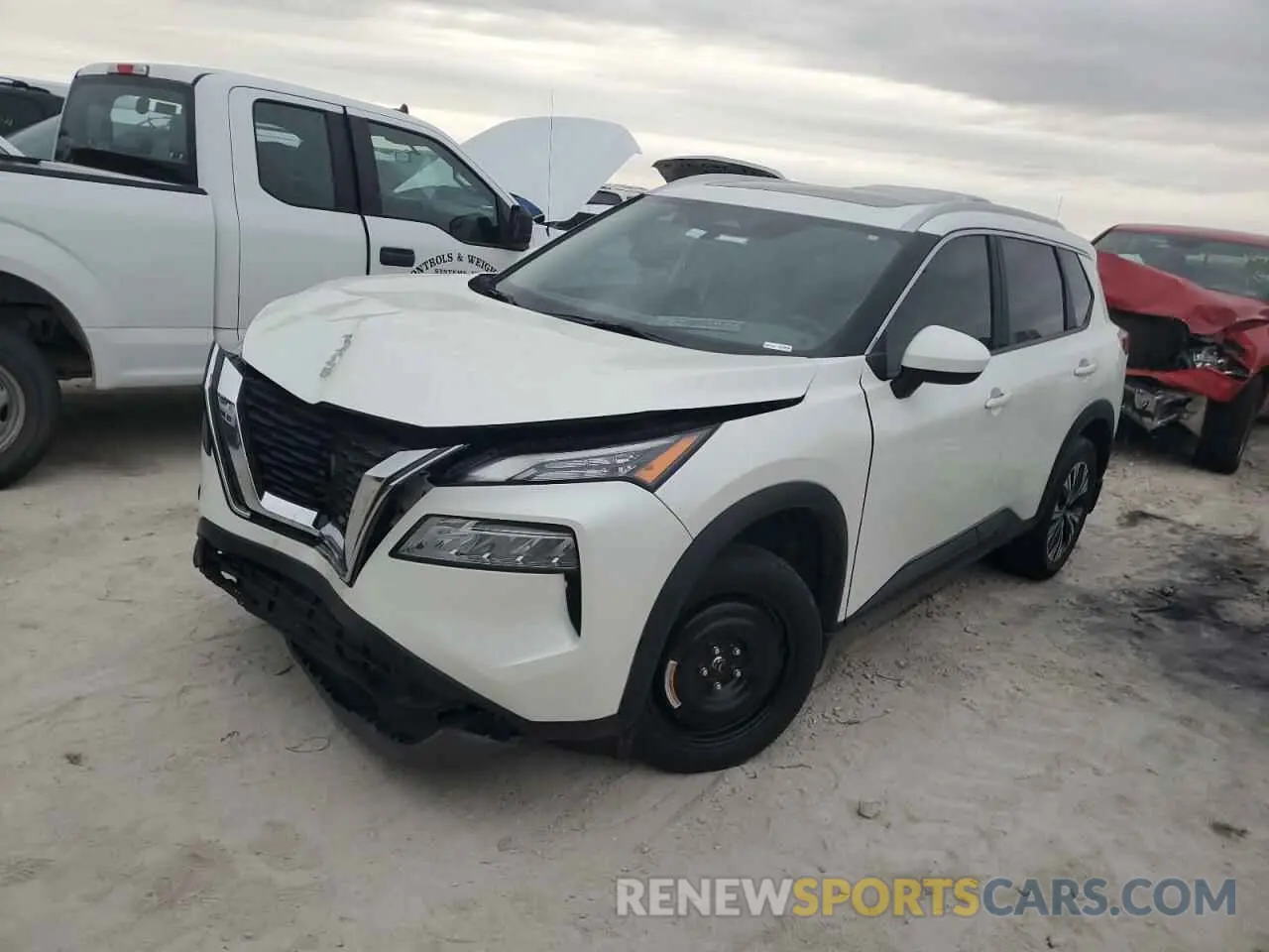 1 Photograph of a damaged car 5N1BT3BA6PC898485 NISSAN ROGUE 2023