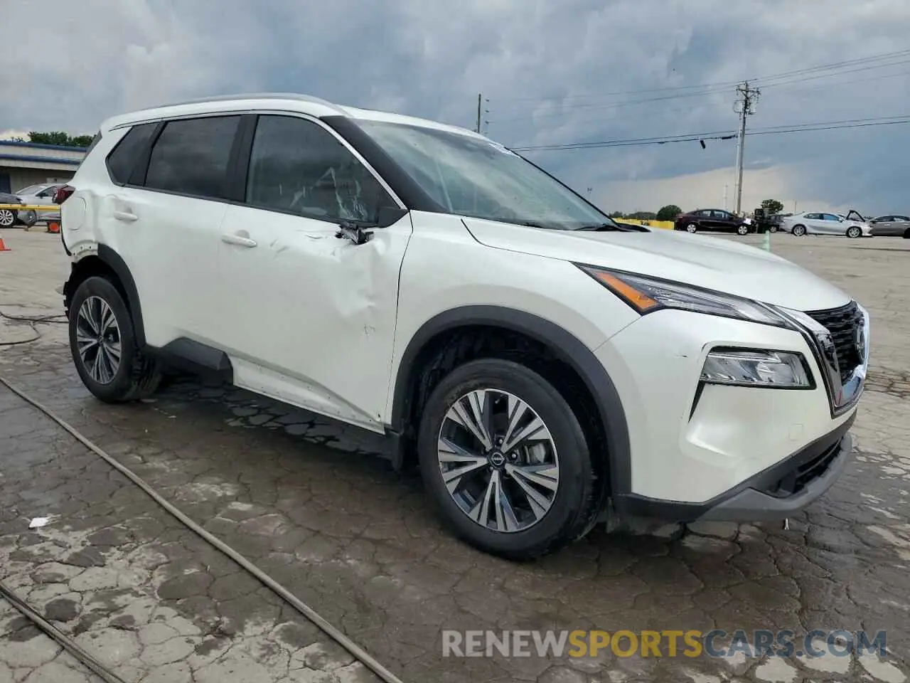 4 Photograph of a damaged car 5N1BT3BA6PC911185 NISSAN ROGUE 2023