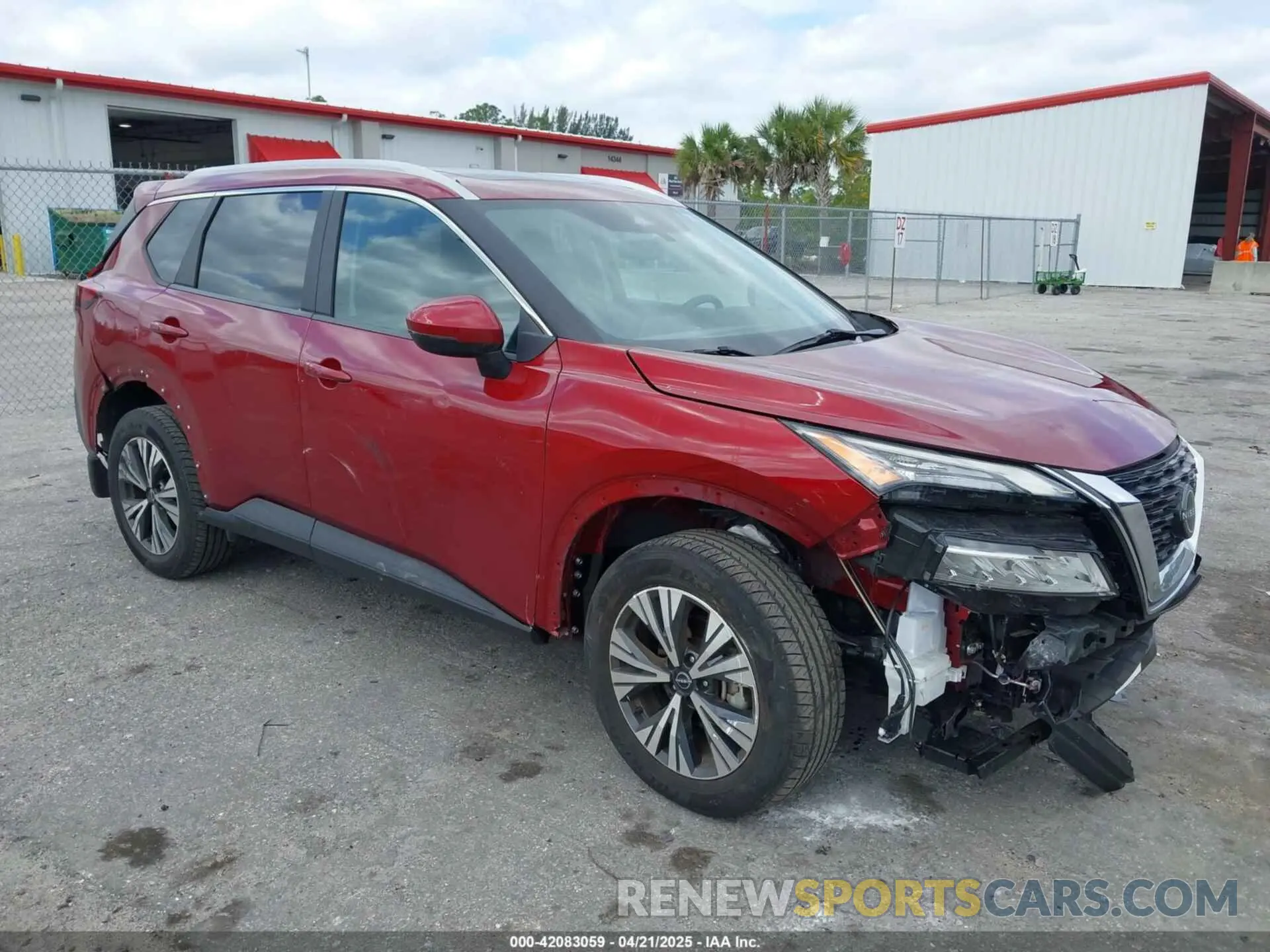 1 Photograph of a damaged car 5N1BT3BA7PC684265 NISSAN ROGUE 2023