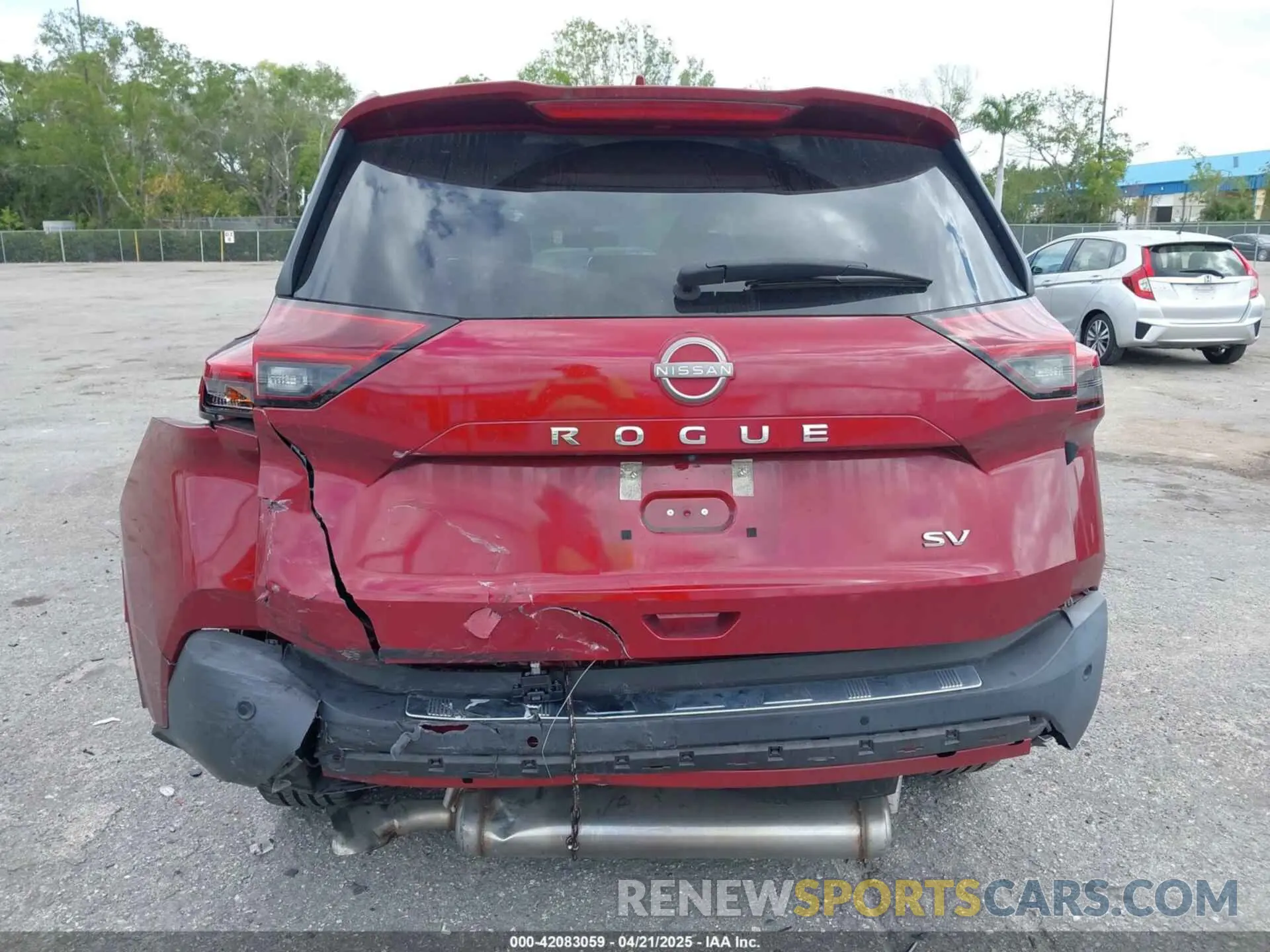17 Photograph of a damaged car 5N1BT3BA7PC684265 NISSAN ROGUE 2023