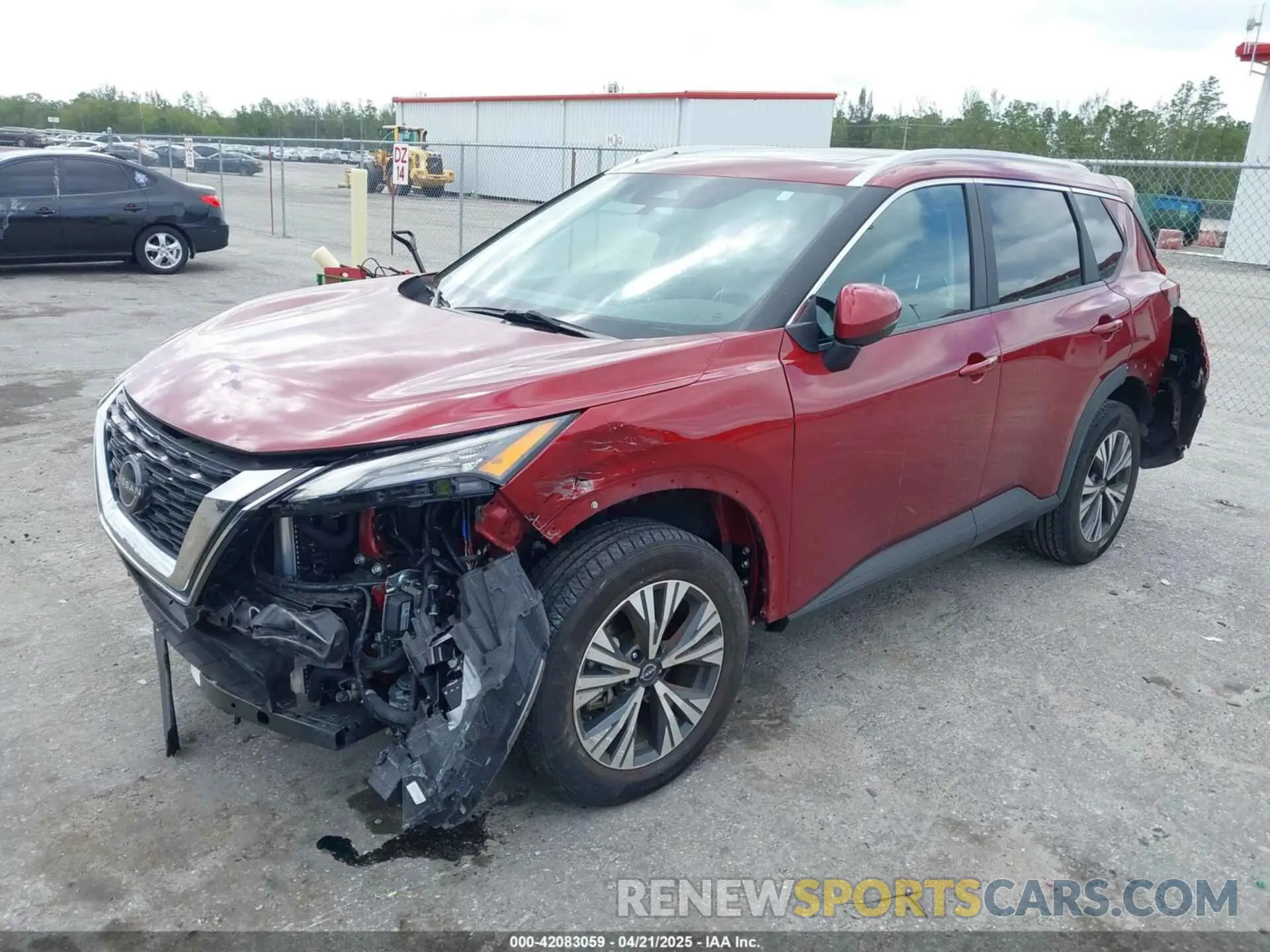 2 Photograph of a damaged car 5N1BT3BA7PC684265 NISSAN ROGUE 2023