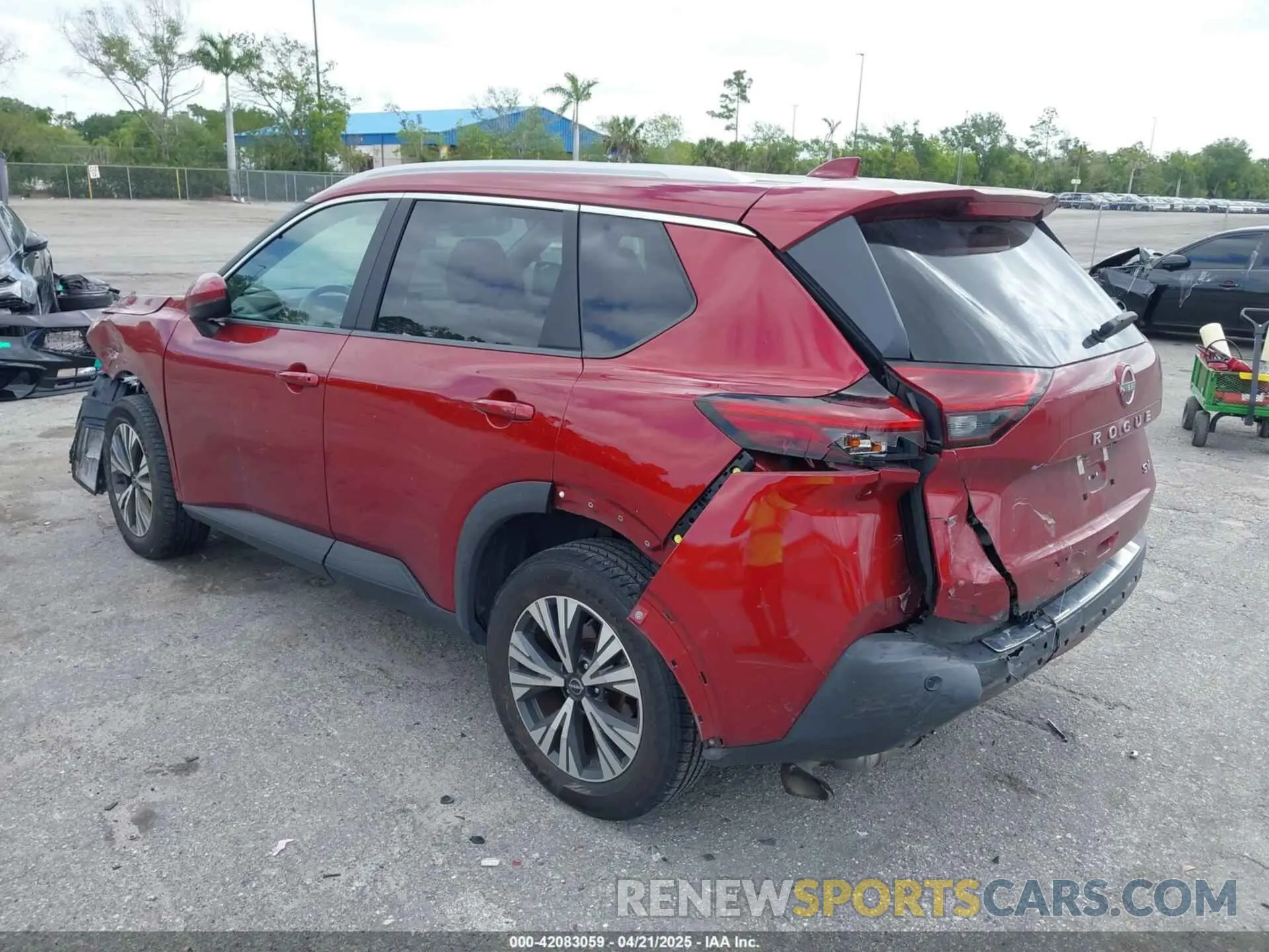 3 Photograph of a damaged car 5N1BT3BA7PC684265 NISSAN ROGUE 2023