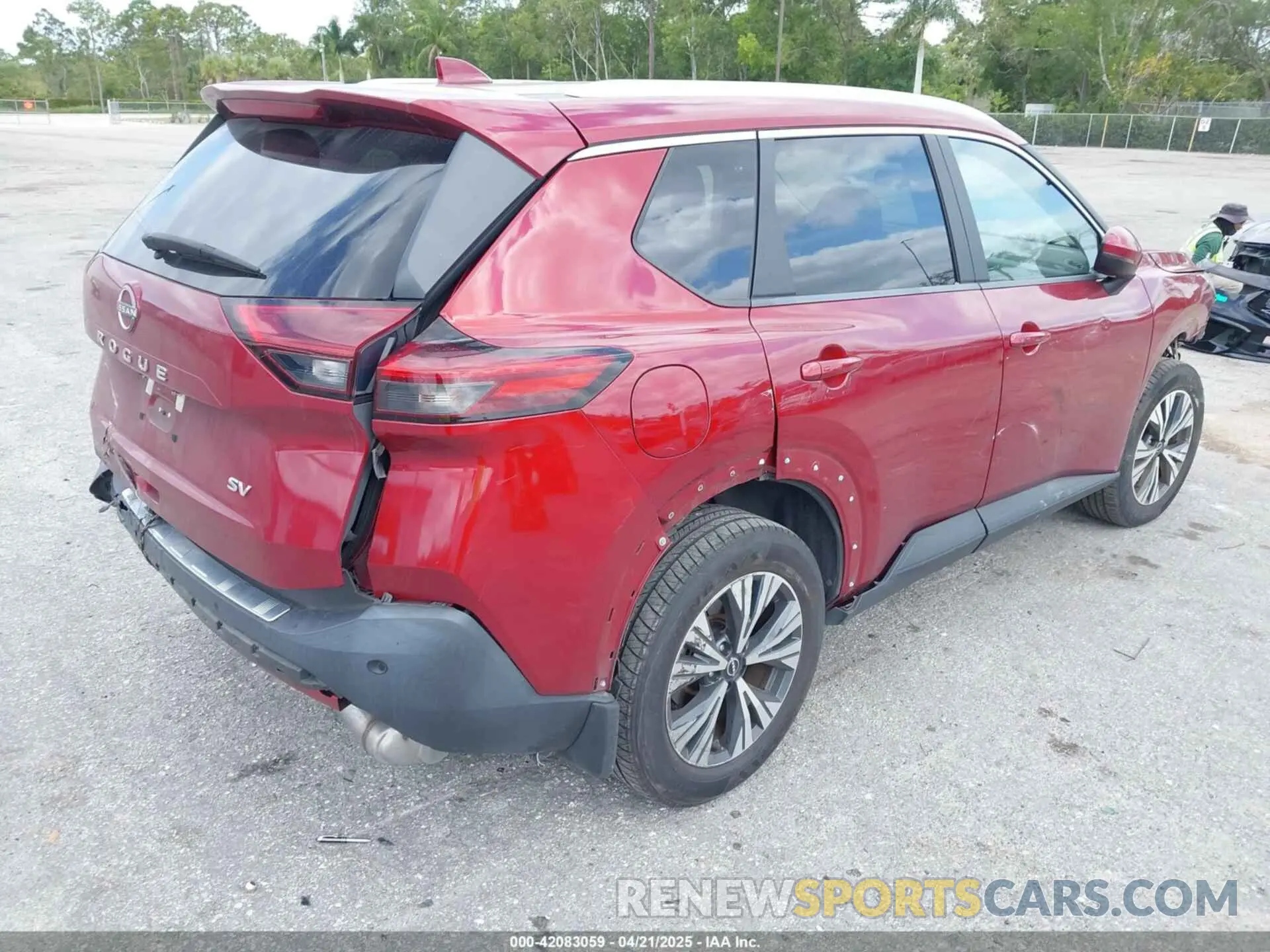 4 Photograph of a damaged car 5N1BT3BA7PC684265 NISSAN ROGUE 2023