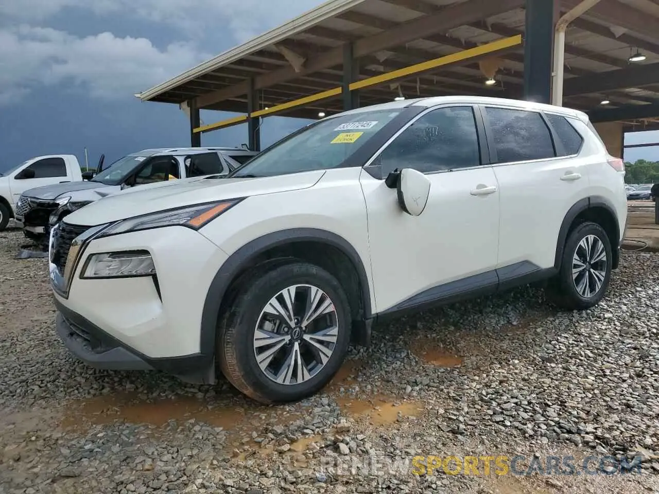 1 Photograph of a damaged car 5N1BT3BA7PC758767 NISSAN ROGUE 2023