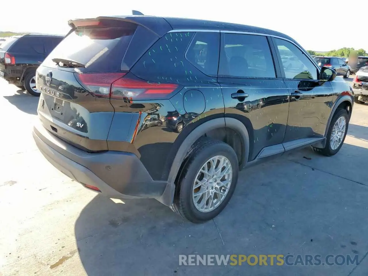 3 Photograph of a damaged car 5N1BT3BA7PC825738 NISSAN ROGUE 2023