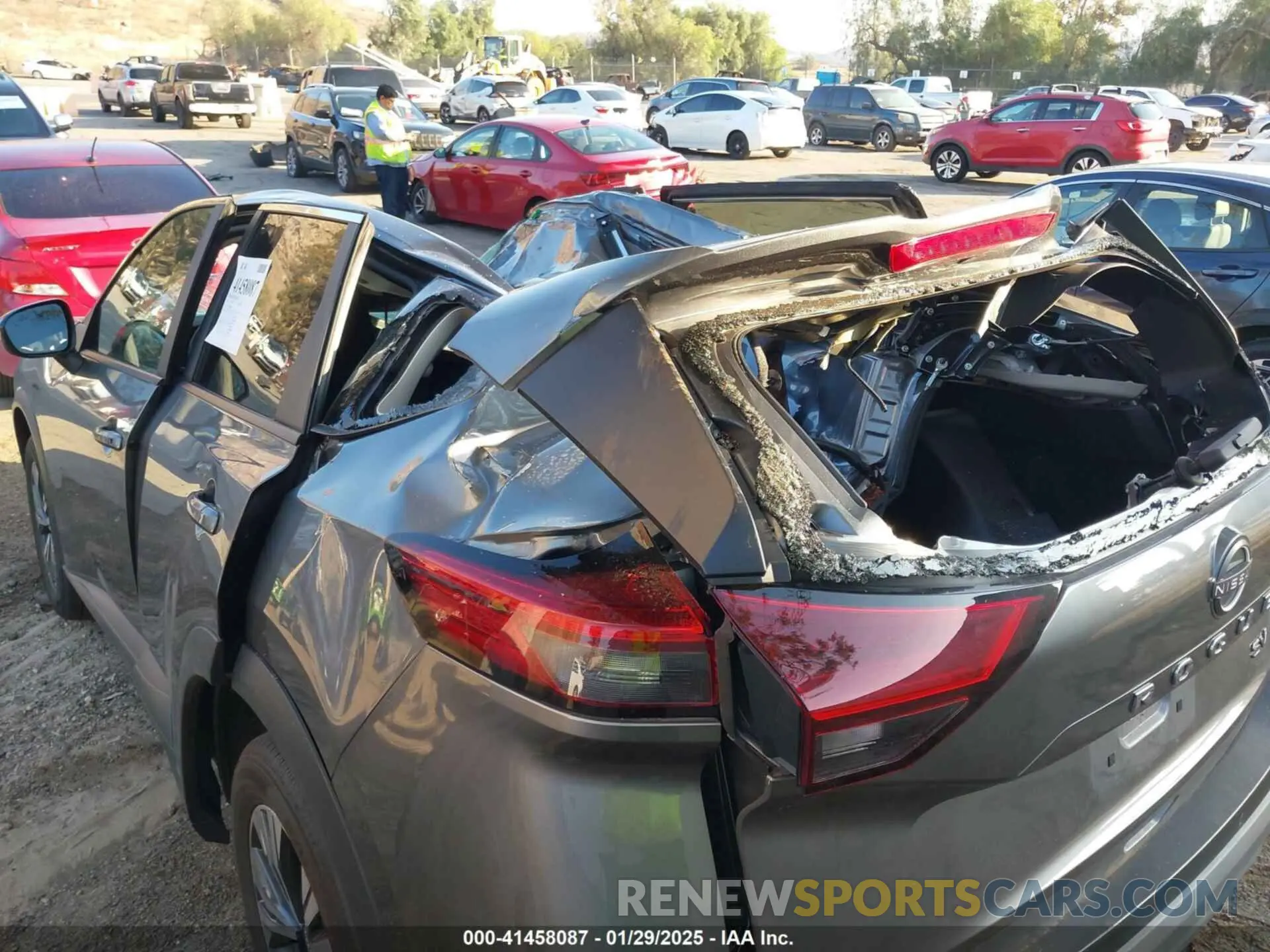19 Photograph of a damaged car 5N1BT3BA7PC846198 NISSAN ROGUE 2023