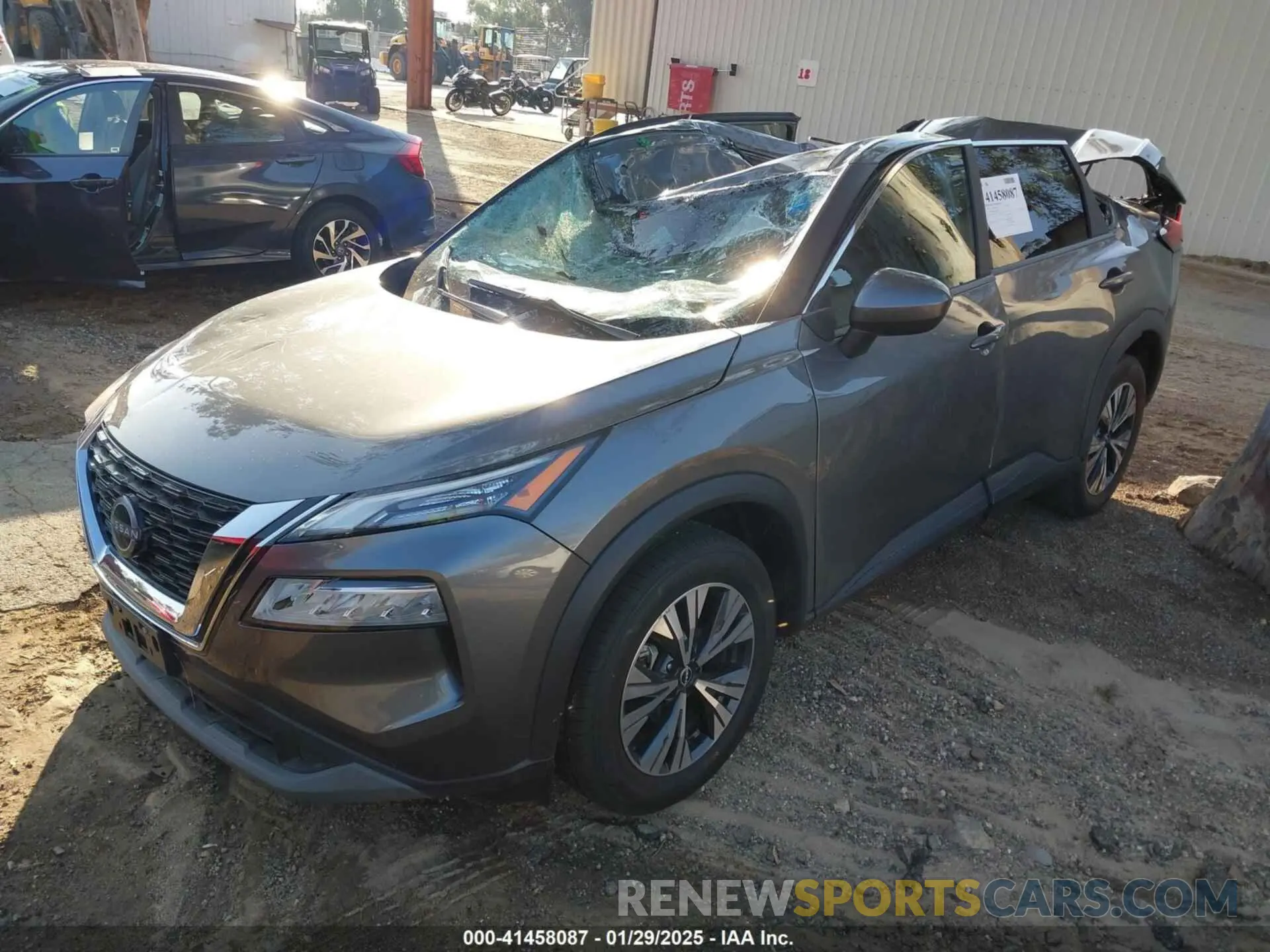 2 Photograph of a damaged car 5N1BT3BA7PC846198 NISSAN ROGUE 2023