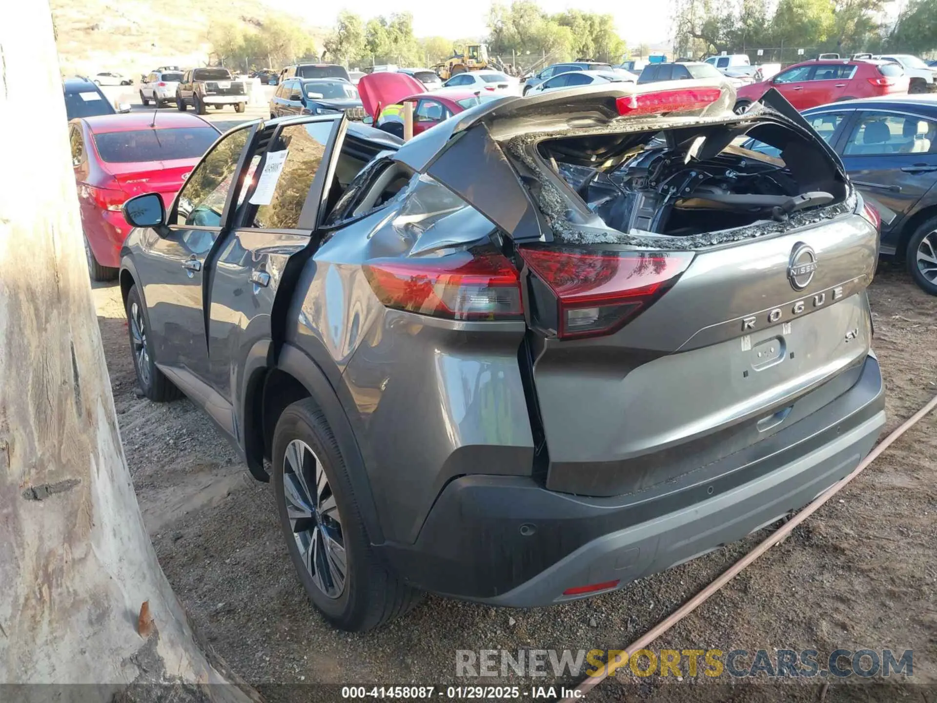 3 Photograph of a damaged car 5N1BT3BA7PC846198 NISSAN ROGUE 2023
