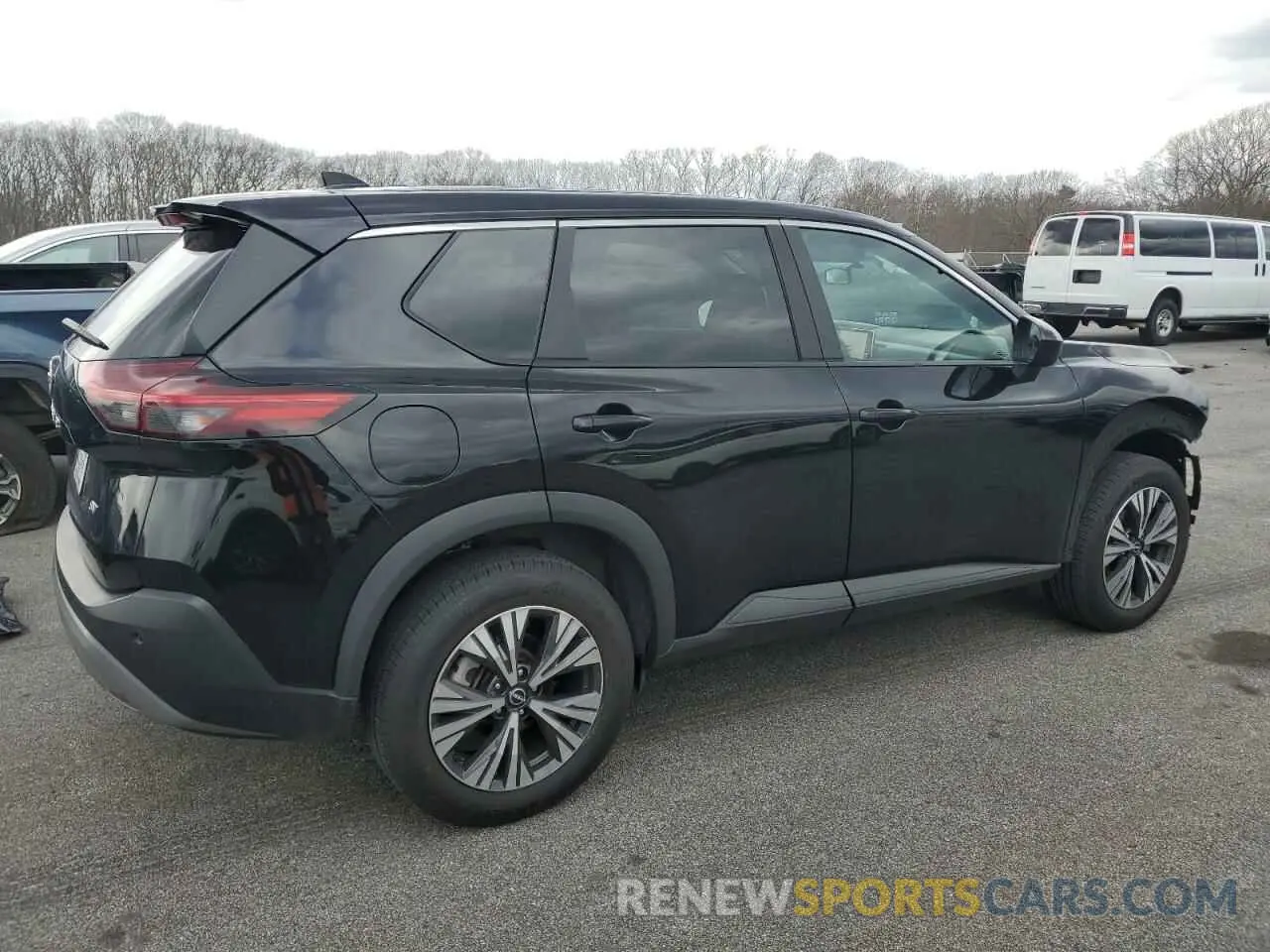 3 Photograph of a damaged car 5N1BT3BA7PC847626 NISSAN ROGUE 2023