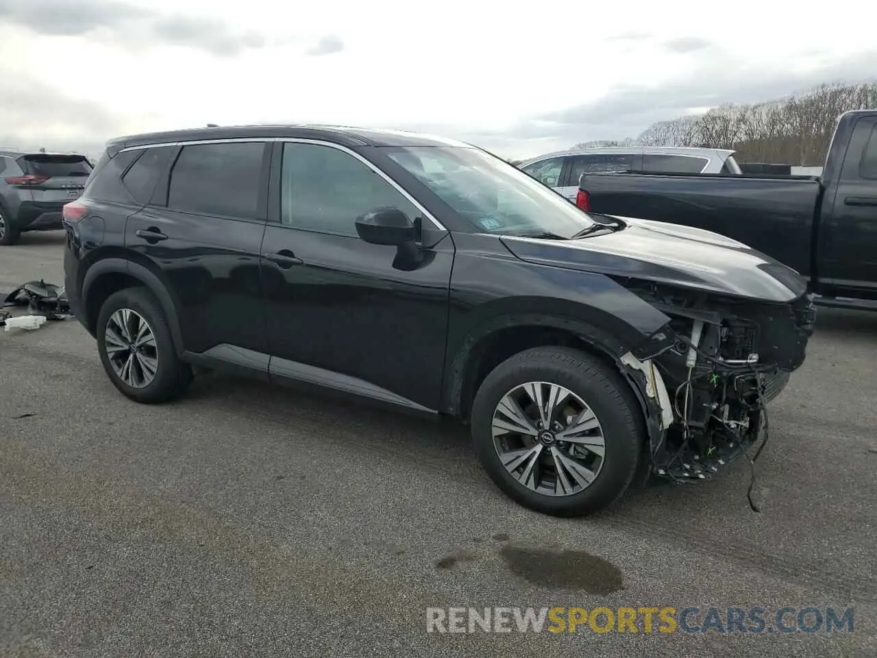 4 Photograph of a damaged car 5N1BT3BA7PC847626 NISSAN ROGUE 2023