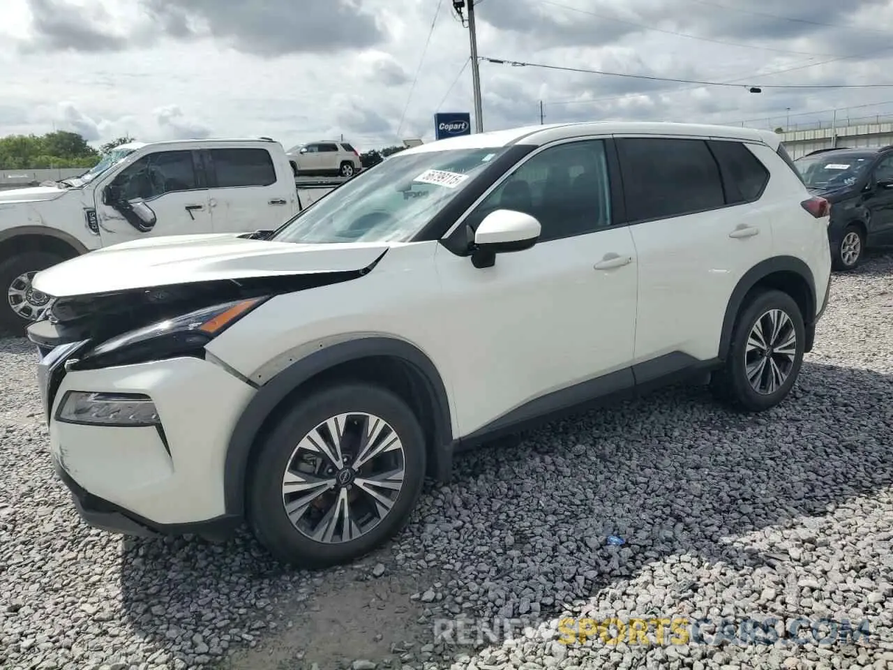 1 Photograph of a damaged car 5N1BT3BA7PC859033 NISSAN ROGUE 2023