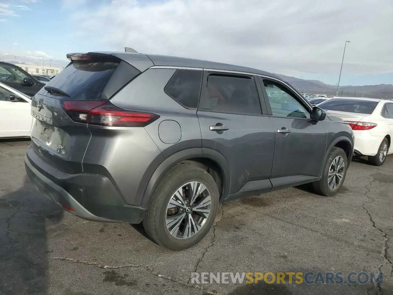 3 Photograph of a damaged car 5N1BT3BA7PC891738 NISSAN ROGUE 2023