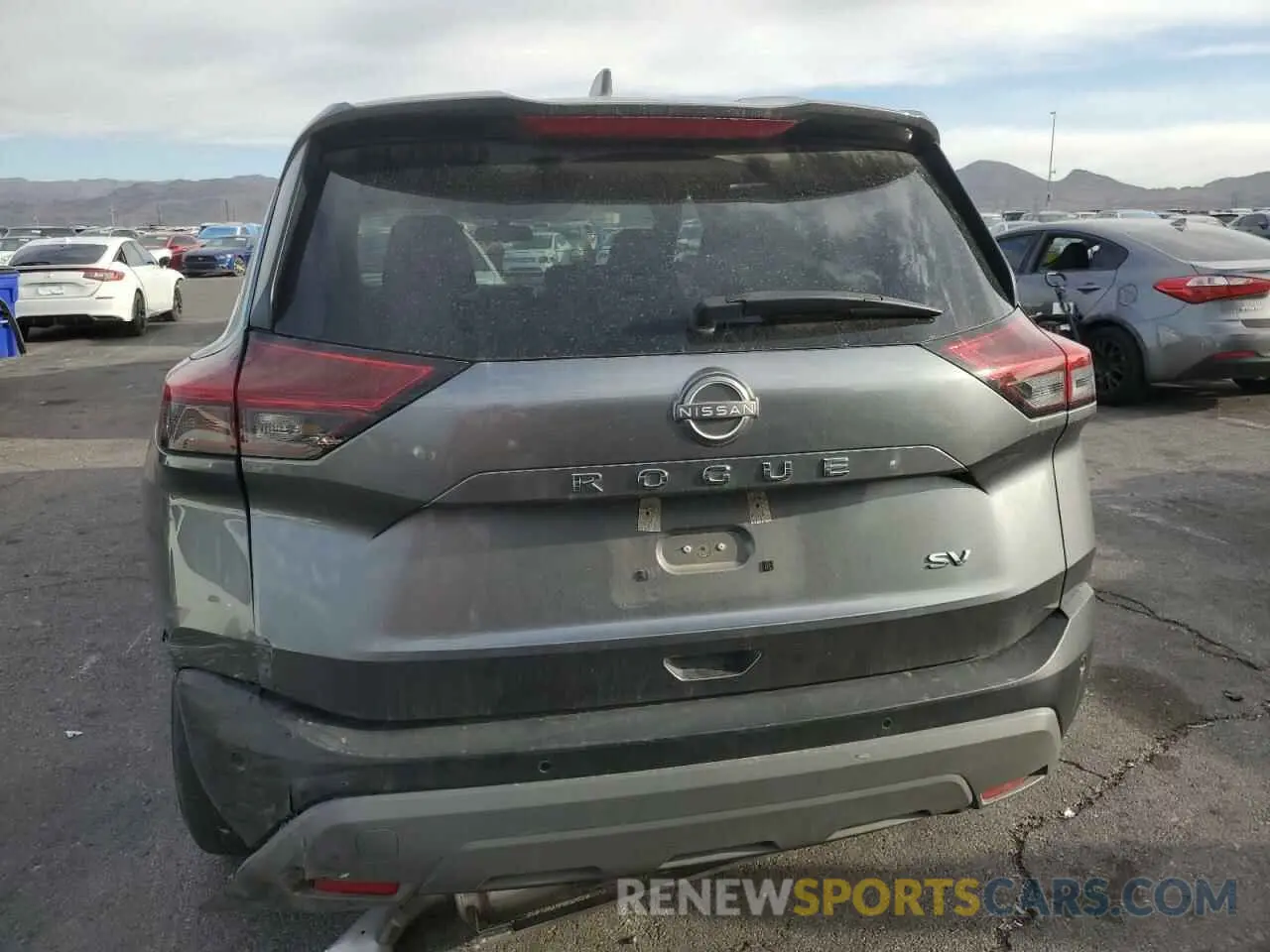 6 Photograph of a damaged car 5N1BT3BA7PC891738 NISSAN ROGUE 2023