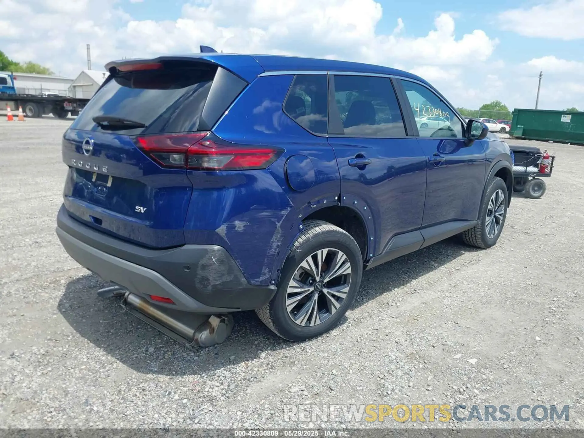4 Photograph of a damaged car 5N1BT3BA7PC900311 NISSAN ROGUE 2023