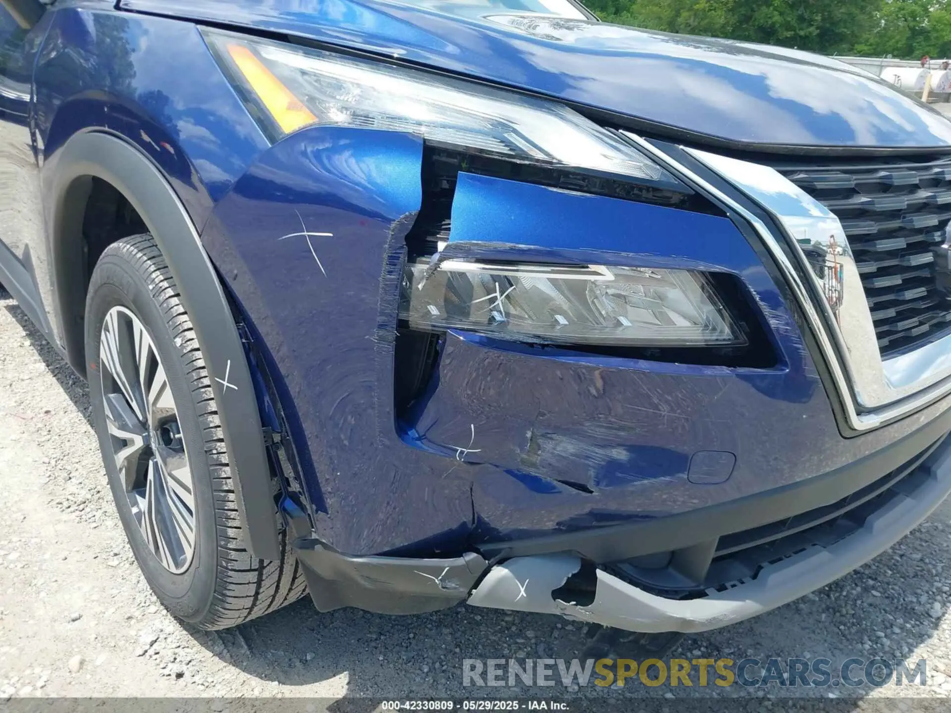 6 Photograph of a damaged car 5N1BT3BA7PC900311 NISSAN ROGUE 2023