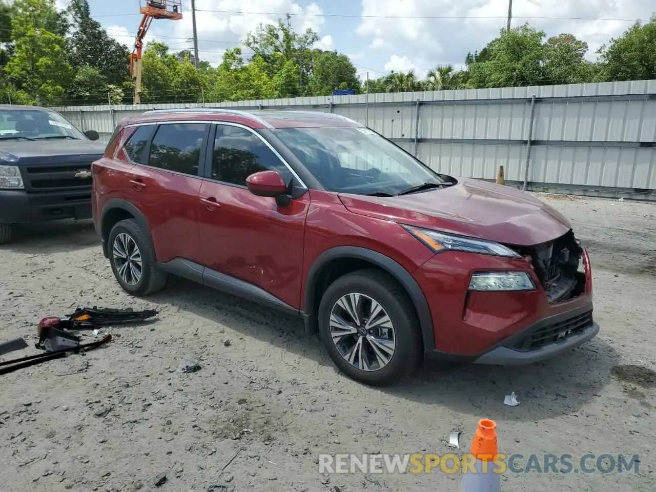 4 Photograph of a damaged car 5N1BT3BA7PC908666 NISSAN ROGUE 2023