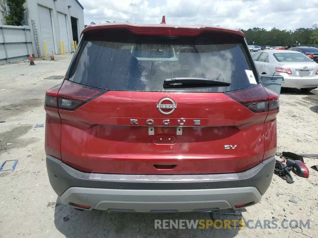 6 Photograph of a damaged car 5N1BT3BA7PC908666 NISSAN ROGUE 2023