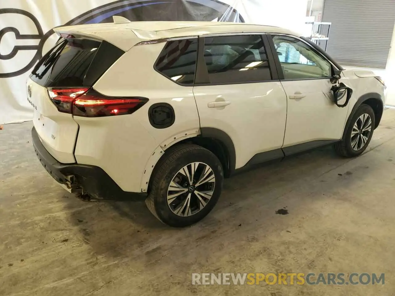 3 Photograph of a damaged car 5N1BT3BA7PC944356 NISSAN ROGUE 2023