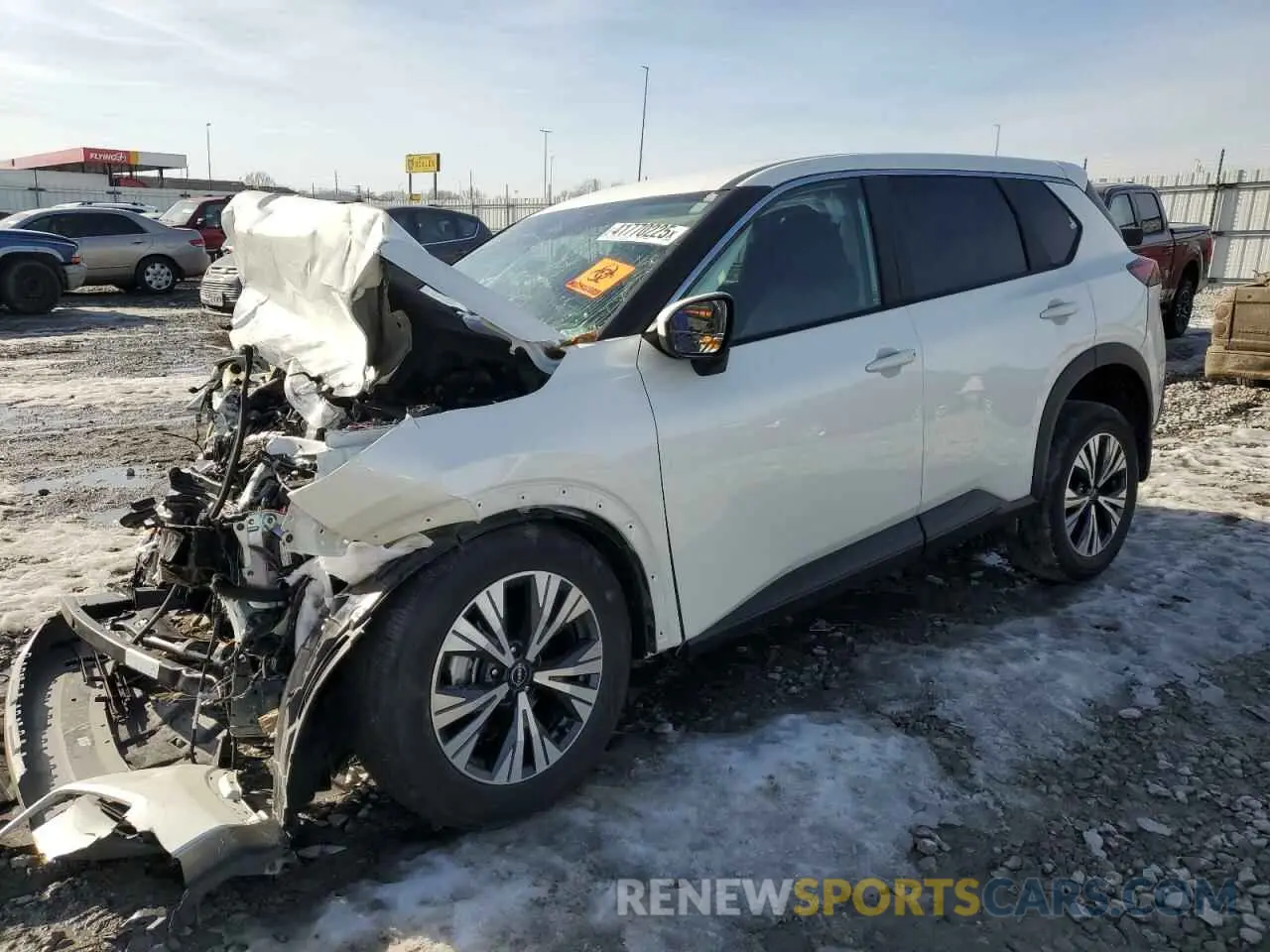 1 Photograph of a damaged car 5N1BT3BA8PC763315 NISSAN ROGUE 2023
