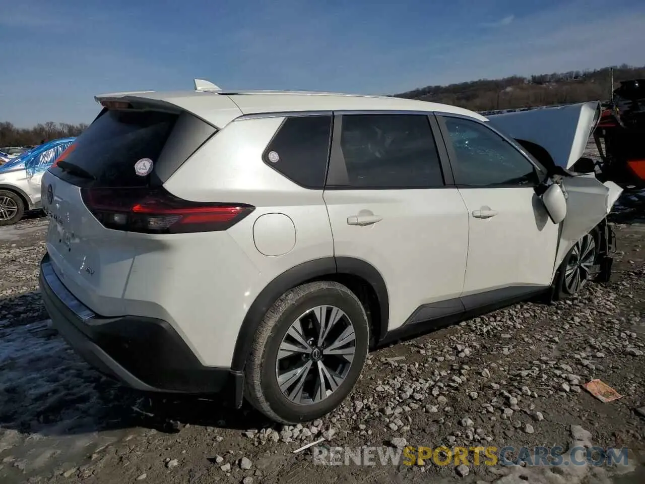 3 Photograph of a damaged car 5N1BT3BA8PC763315 NISSAN ROGUE 2023