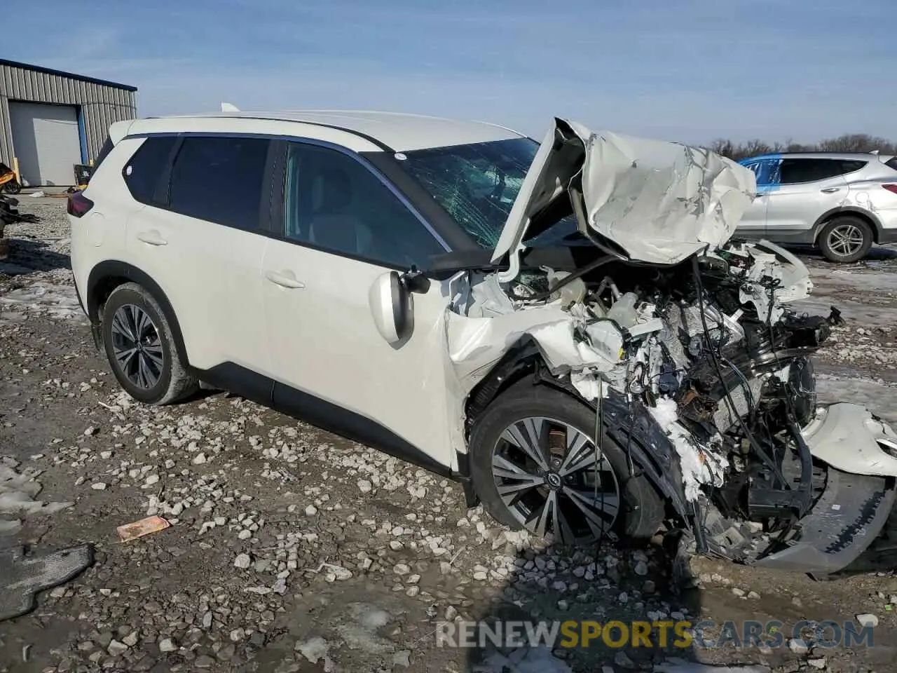 4 Photograph of a damaged car 5N1BT3BA8PC763315 NISSAN ROGUE 2023