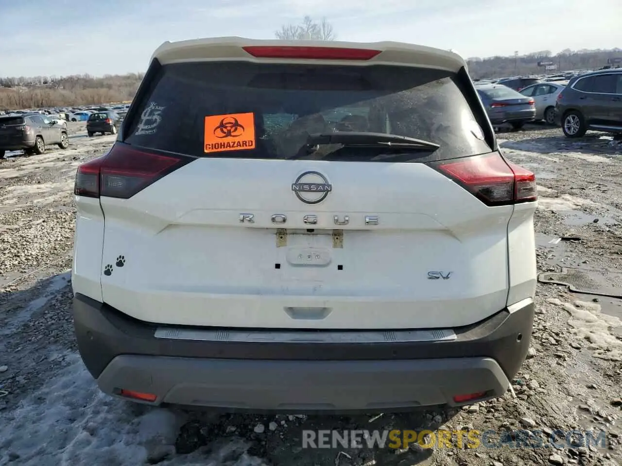 6 Photograph of a damaged car 5N1BT3BA8PC763315 NISSAN ROGUE 2023