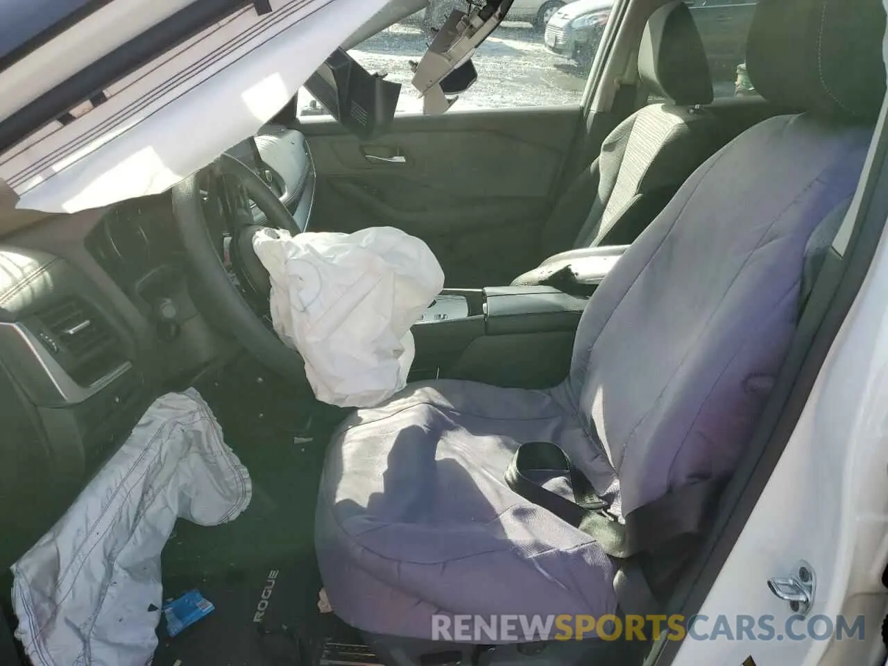 7 Photograph of a damaged car 5N1BT3BA8PC763315 NISSAN ROGUE 2023