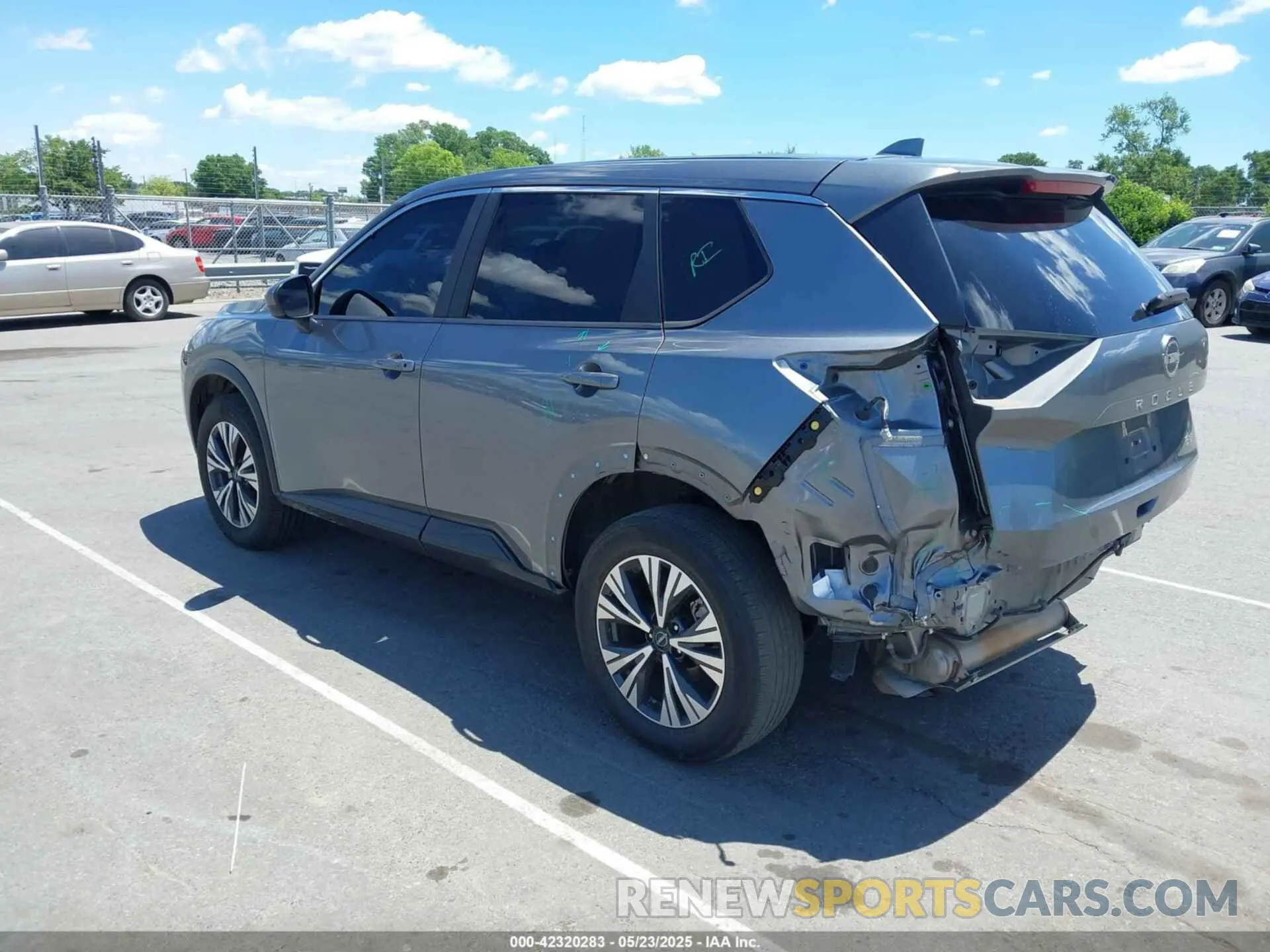 3 Photograph of a damaged car 5N1BT3BA8PC800864 NISSAN ROGUE 2023
