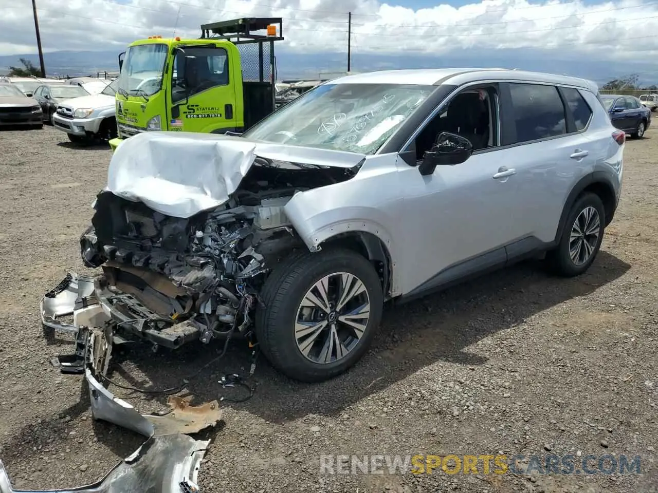 1 Photograph of a damaged car 5N1BT3BA8PC812478 NISSAN ROGUE 2023