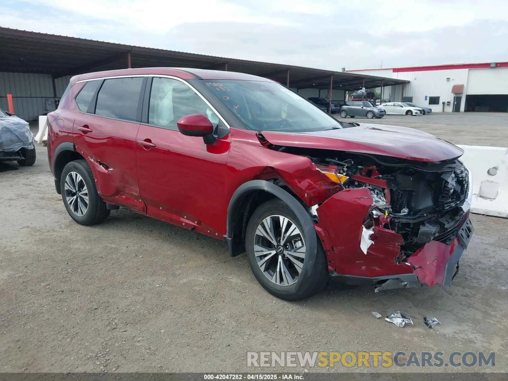 1 Photograph of a damaged car 5N1BT3BA8PC842502 NISSAN ROGUE 2023