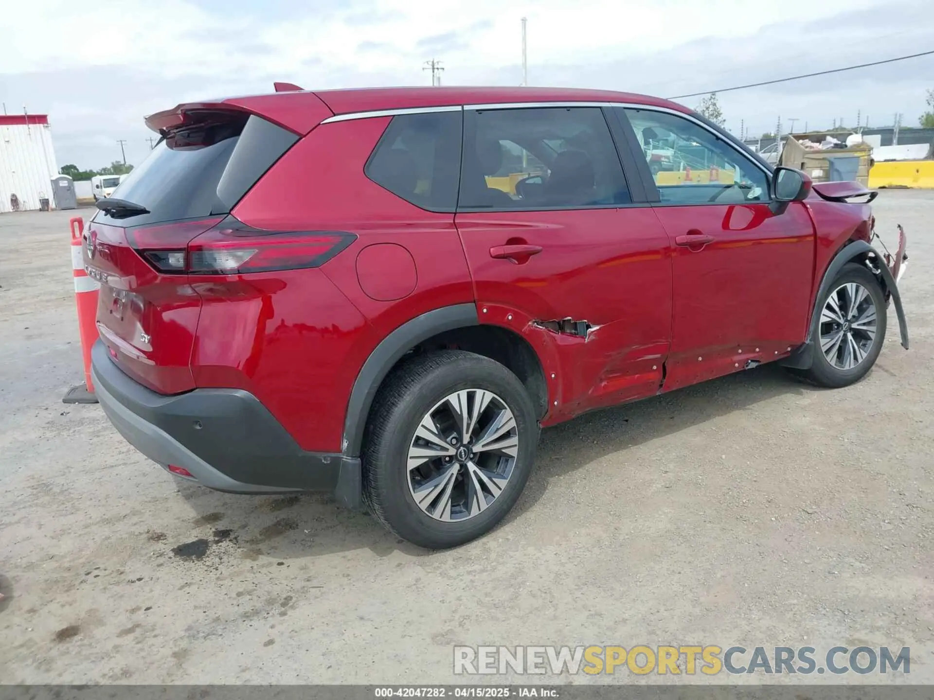 4 Photograph of a damaged car 5N1BT3BA8PC842502 NISSAN ROGUE 2023