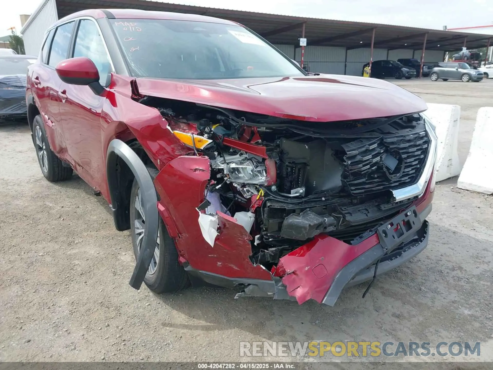 6 Photograph of a damaged car 5N1BT3BA8PC842502 NISSAN ROGUE 2023