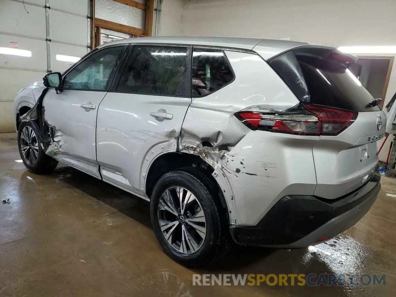 2 Photograph of a damaged car 5N1BT3BA8PC845884 NISSAN ROGUE 2023