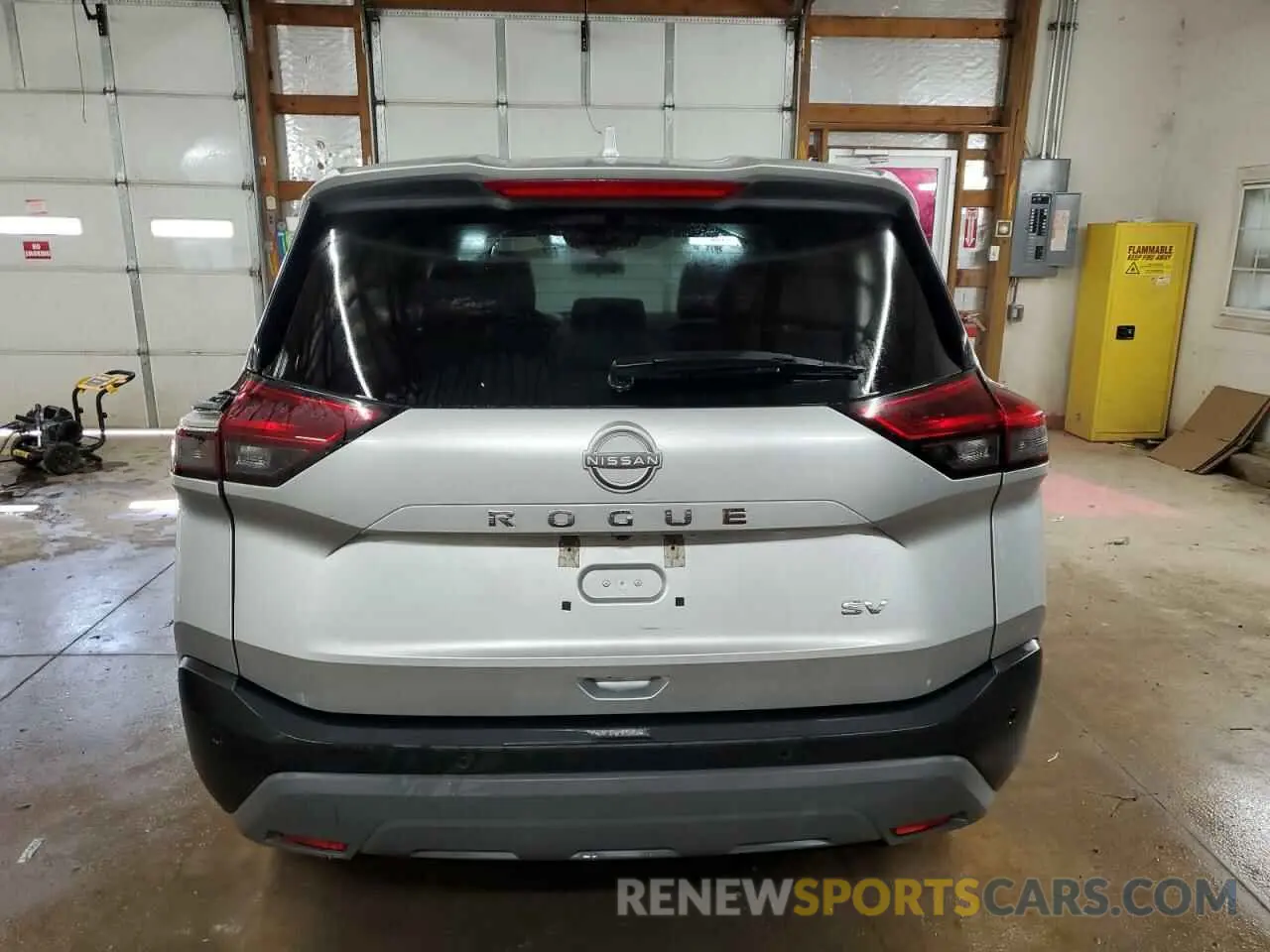 6 Photograph of a damaged car 5N1BT3BA8PC845884 NISSAN ROGUE 2023