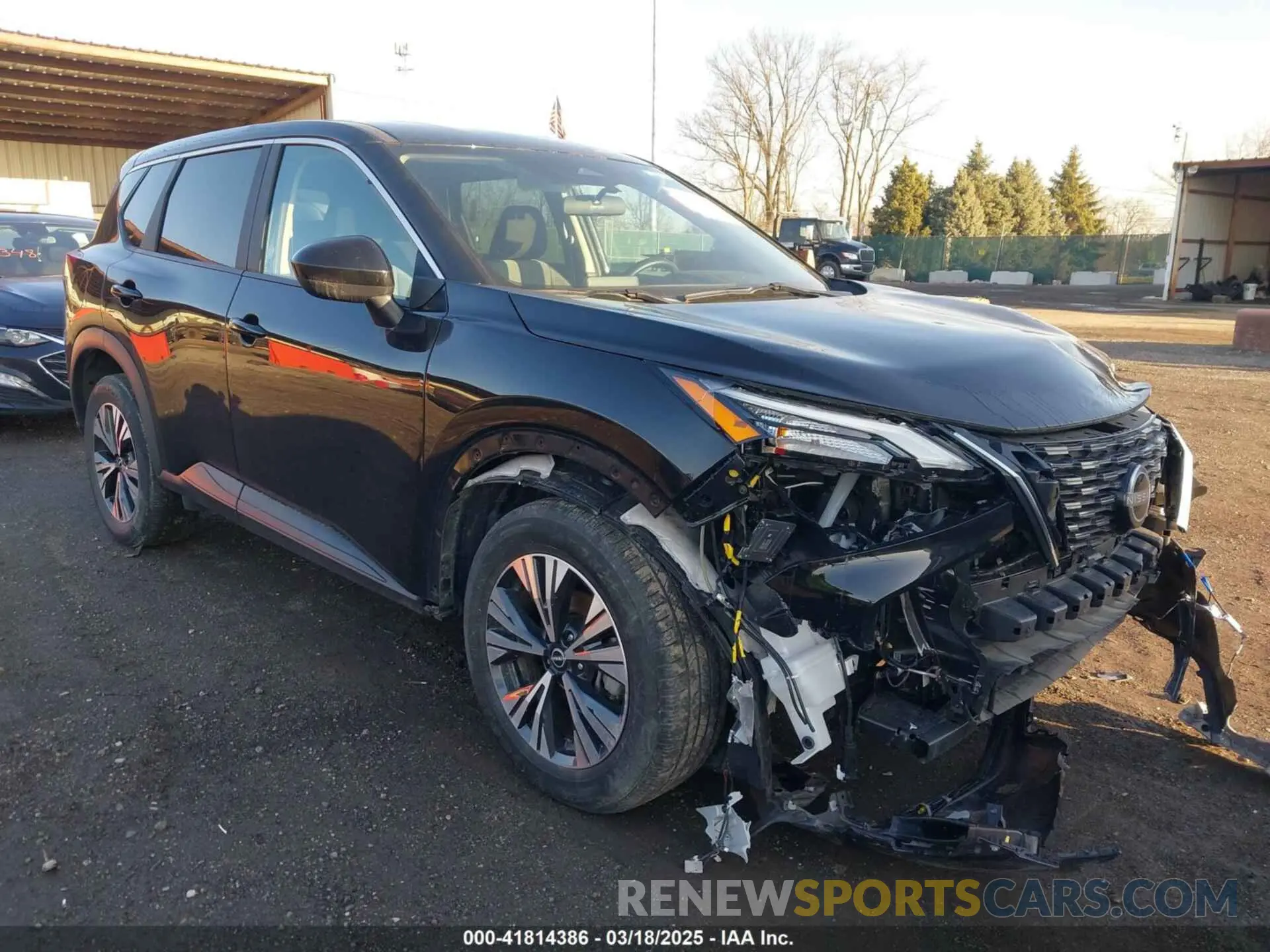 1 Photograph of a damaged car 5N1BT3BA8PC895796 NISSAN ROGUE 2023
