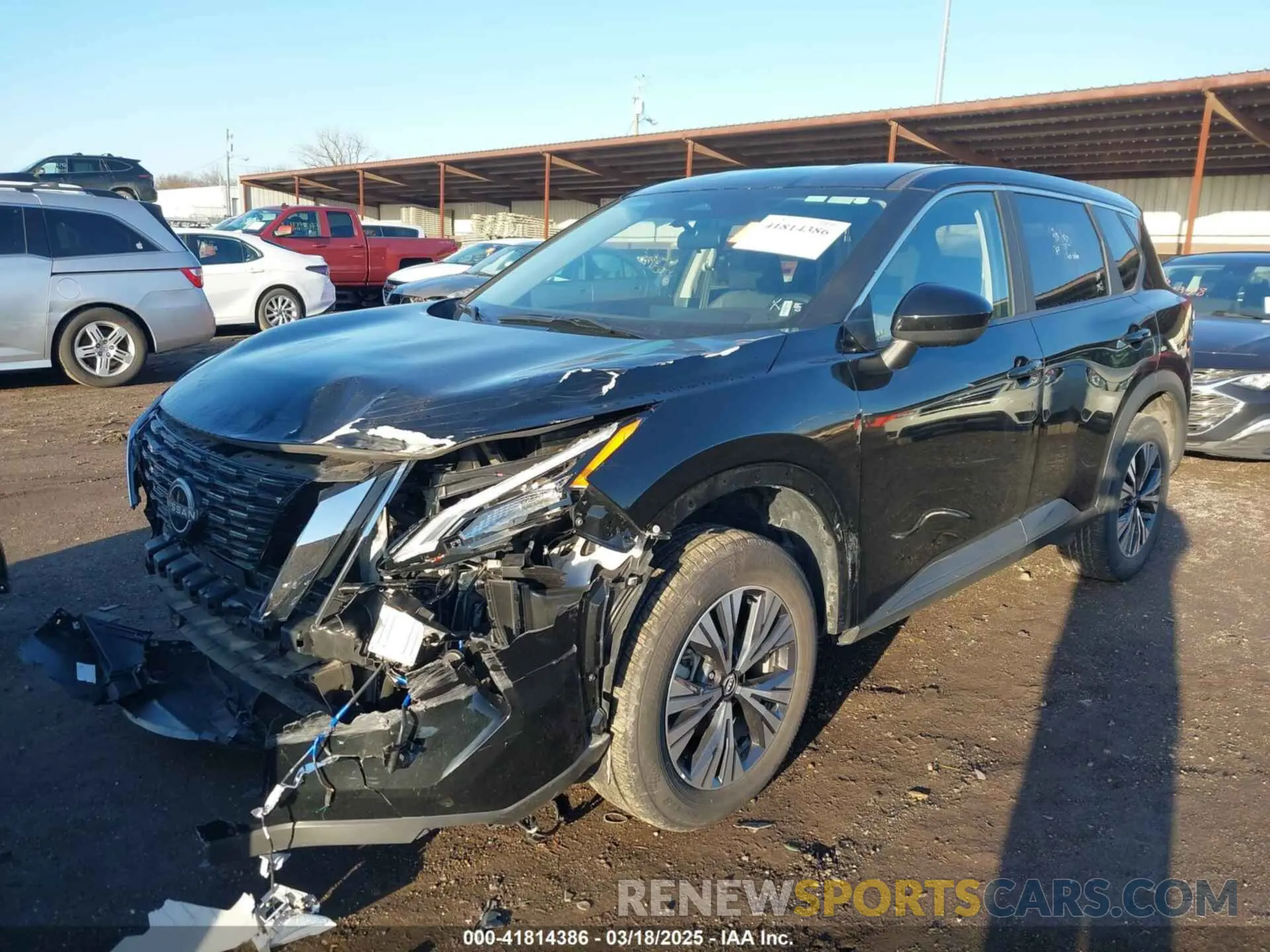 2 Photograph of a damaged car 5N1BT3BA8PC895796 NISSAN ROGUE 2023
