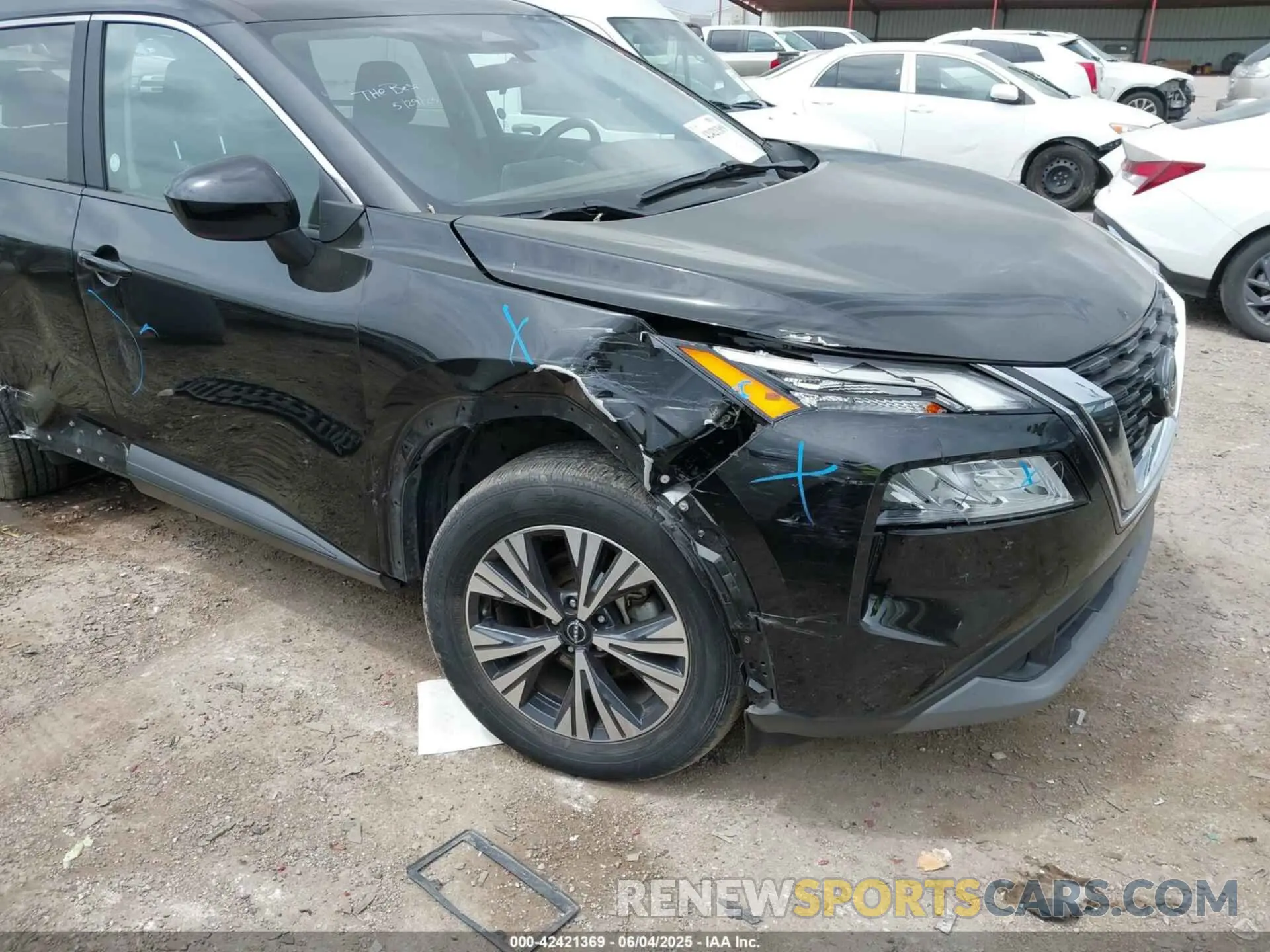 1 Photograph of a damaged car 5N1BT3BA8PC904755 NISSAN ROGUE 2023