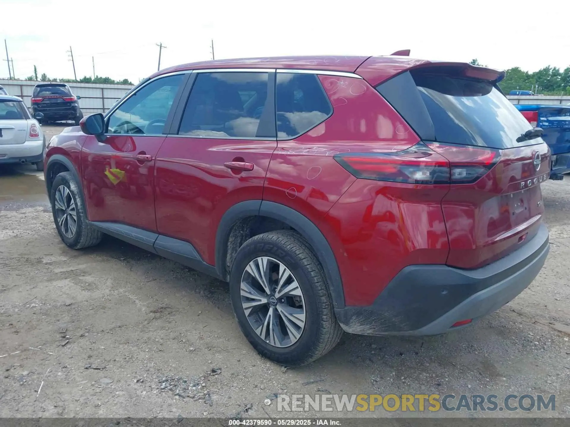 3 Photograph of a damaged car 5N1BT3BA8PC930823 NISSAN ROGUE 2023