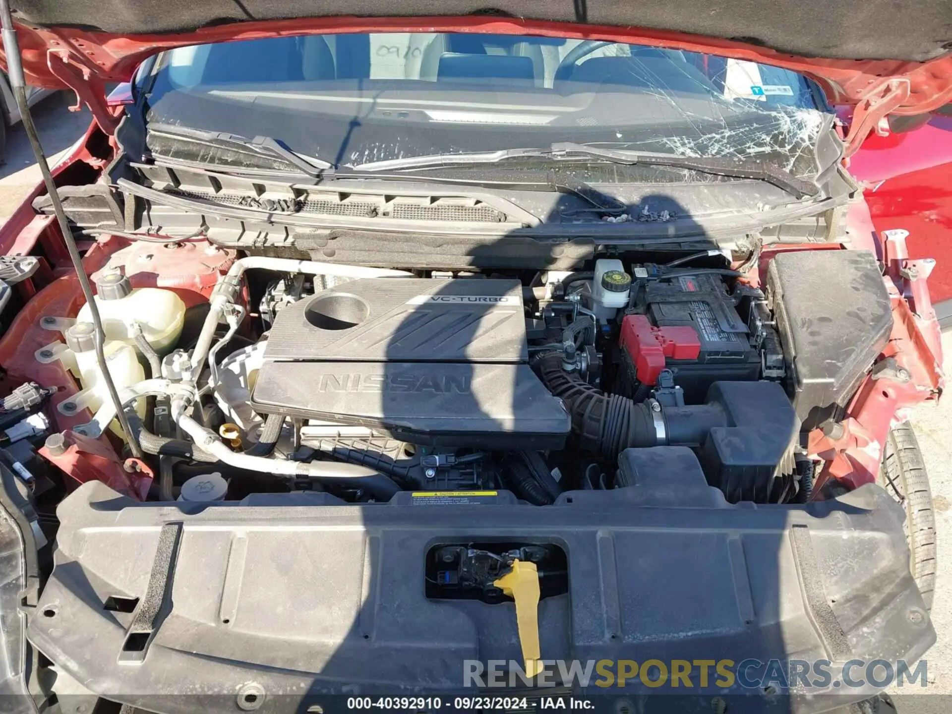 10 Photograph of a damaged car 5N1BT3BA9PC684932 NISSAN ROGUE 2023