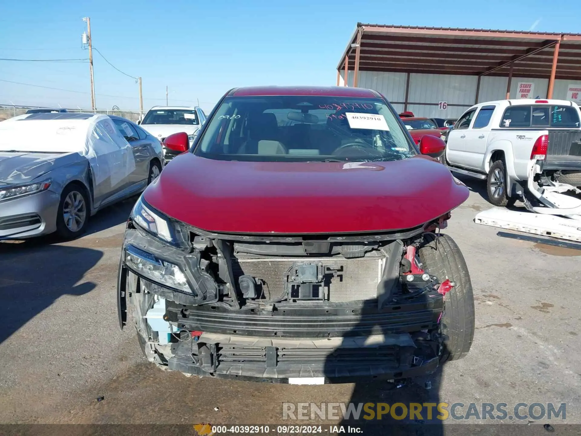 13 Photograph of a damaged car 5N1BT3BA9PC684932 NISSAN ROGUE 2023