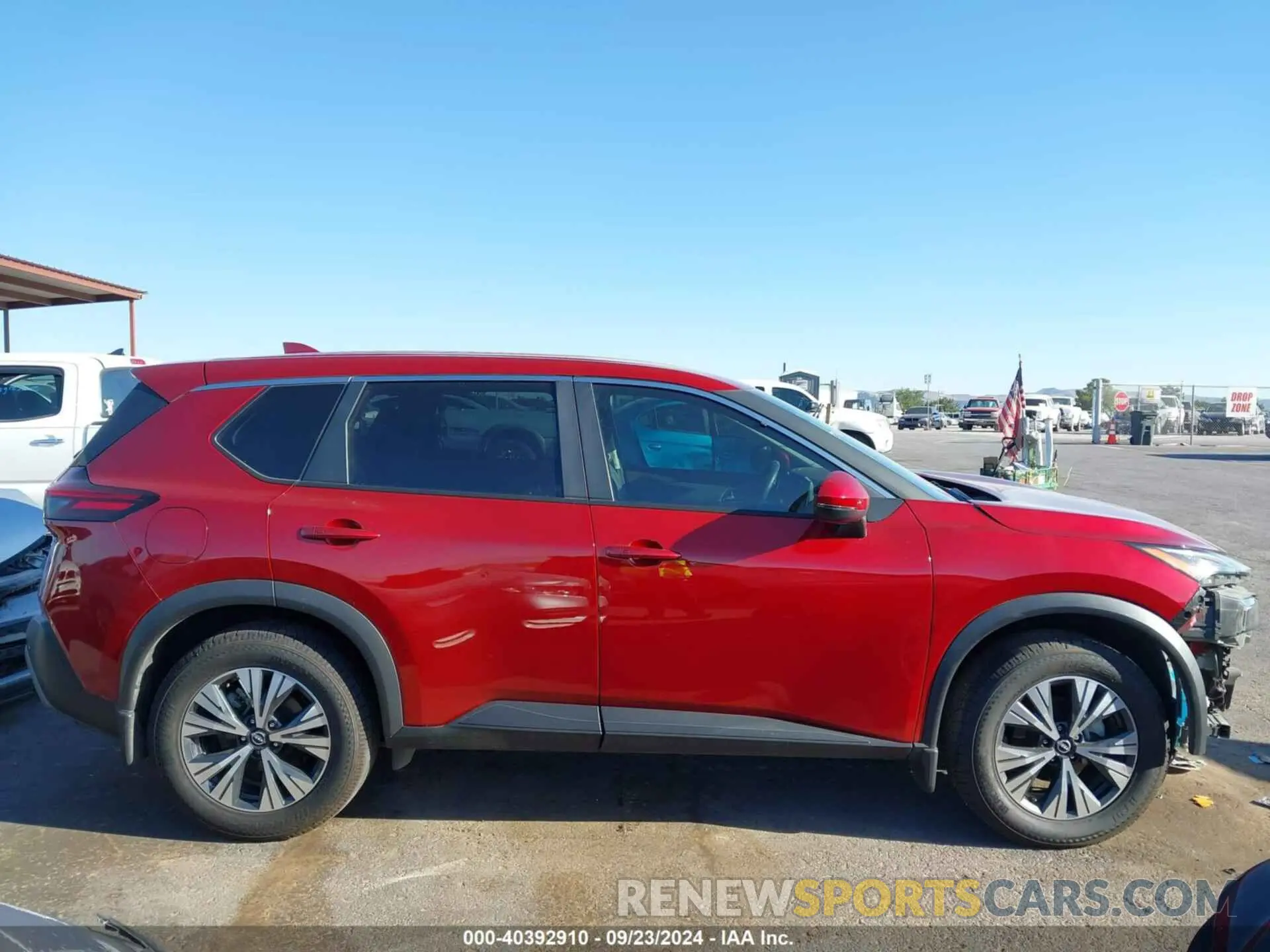 14 Photograph of a damaged car 5N1BT3BA9PC684932 NISSAN ROGUE 2023
