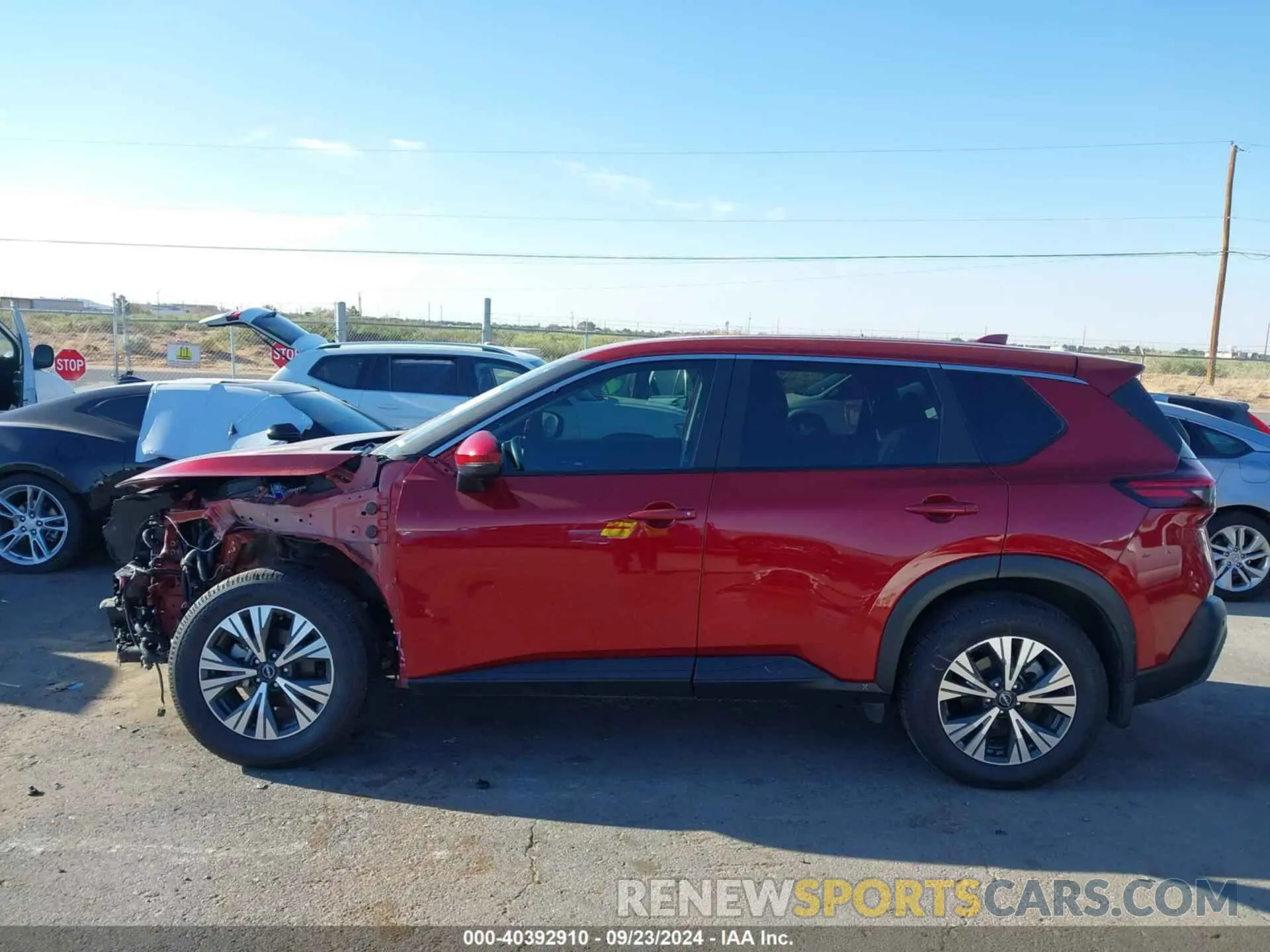 15 Photograph of a damaged car 5N1BT3BA9PC684932 NISSAN ROGUE 2023