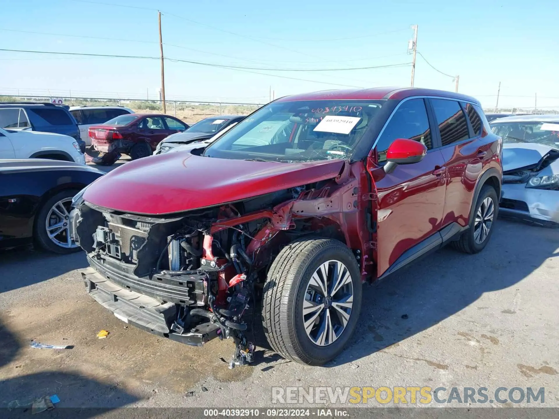 2 Photograph of a damaged car 5N1BT3BA9PC684932 NISSAN ROGUE 2023
