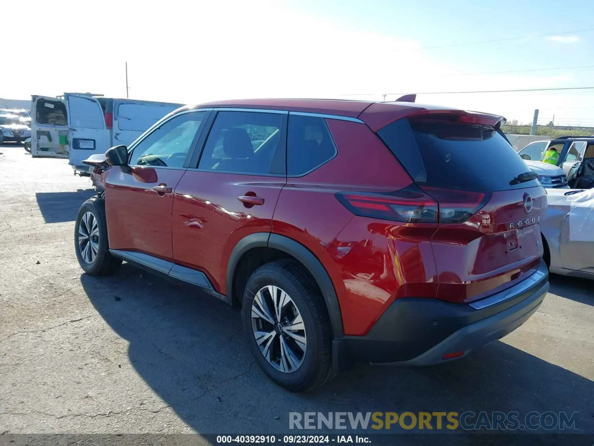 3 Photograph of a damaged car 5N1BT3BA9PC684932 NISSAN ROGUE 2023